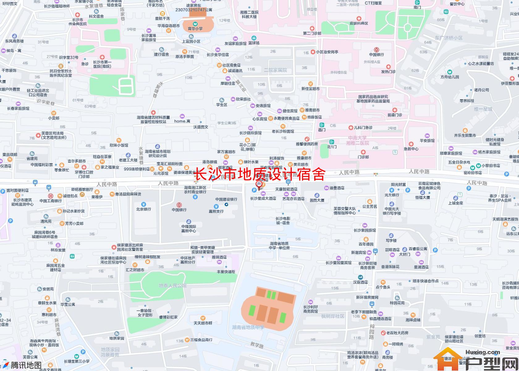 地质设计宿舍小区 - 户型网