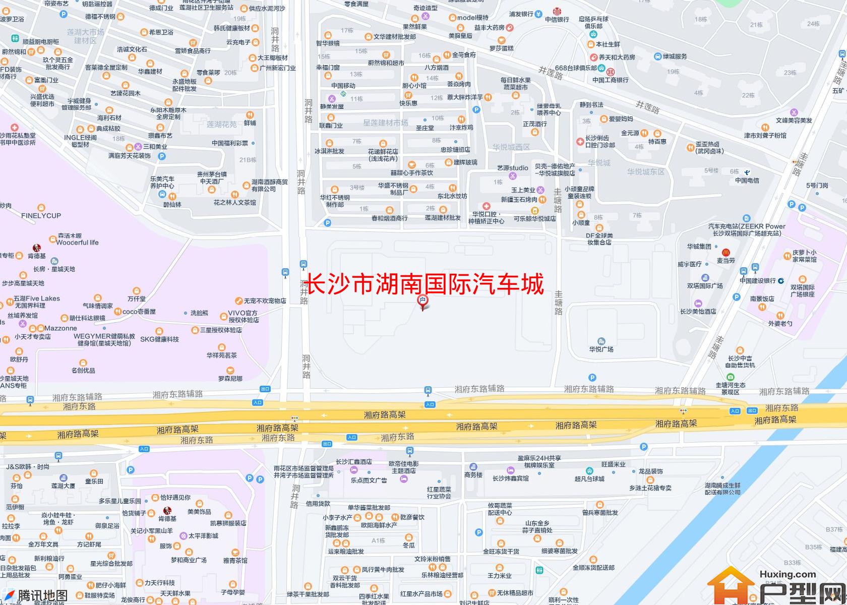 湖南国际汽车城小区 - 户型网