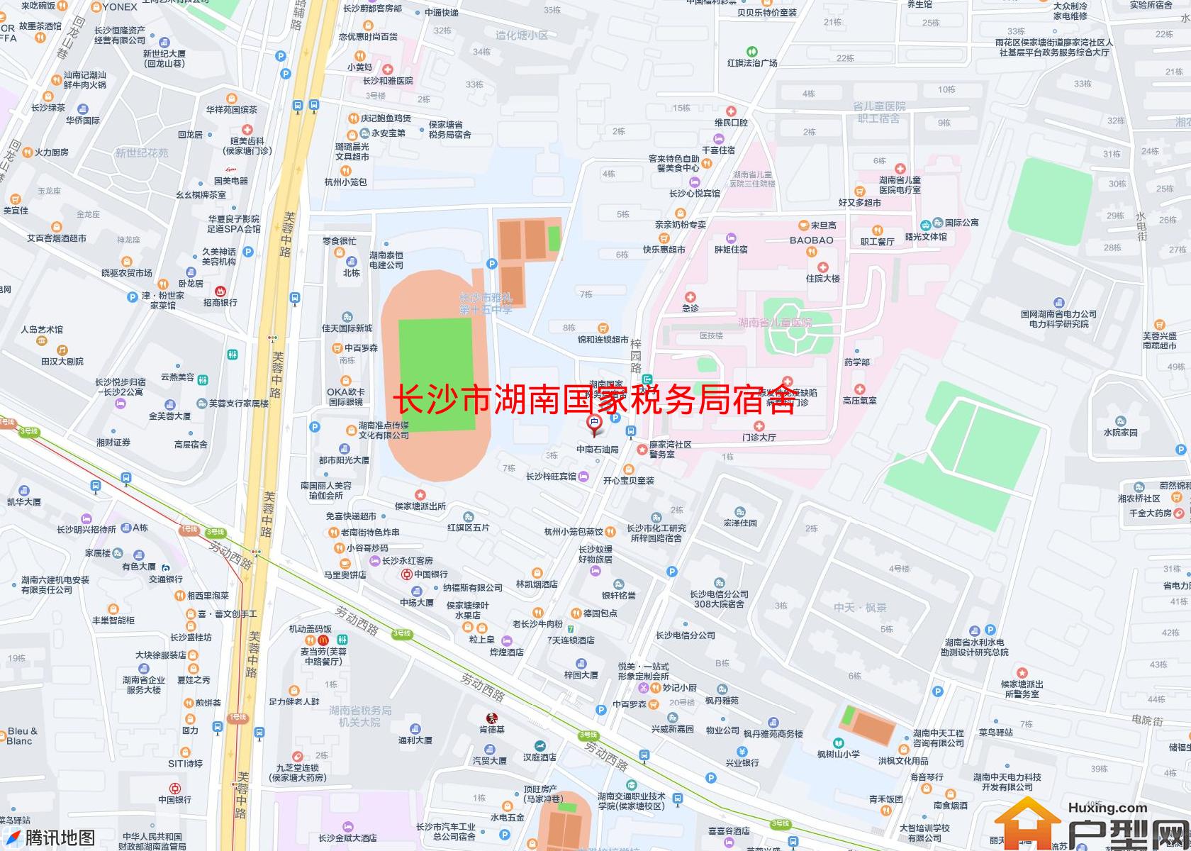 湖南国家税务局宿舍小区 - 户型网