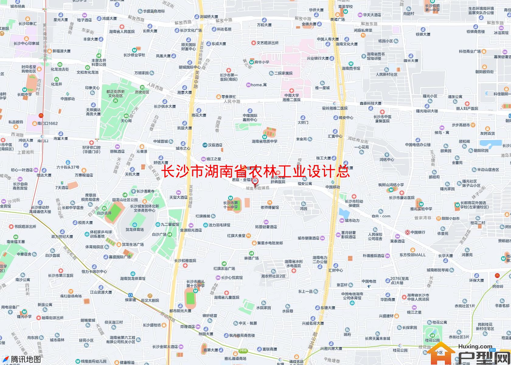 湖南省农林工业设计总院宿舍区小区 - 户型网