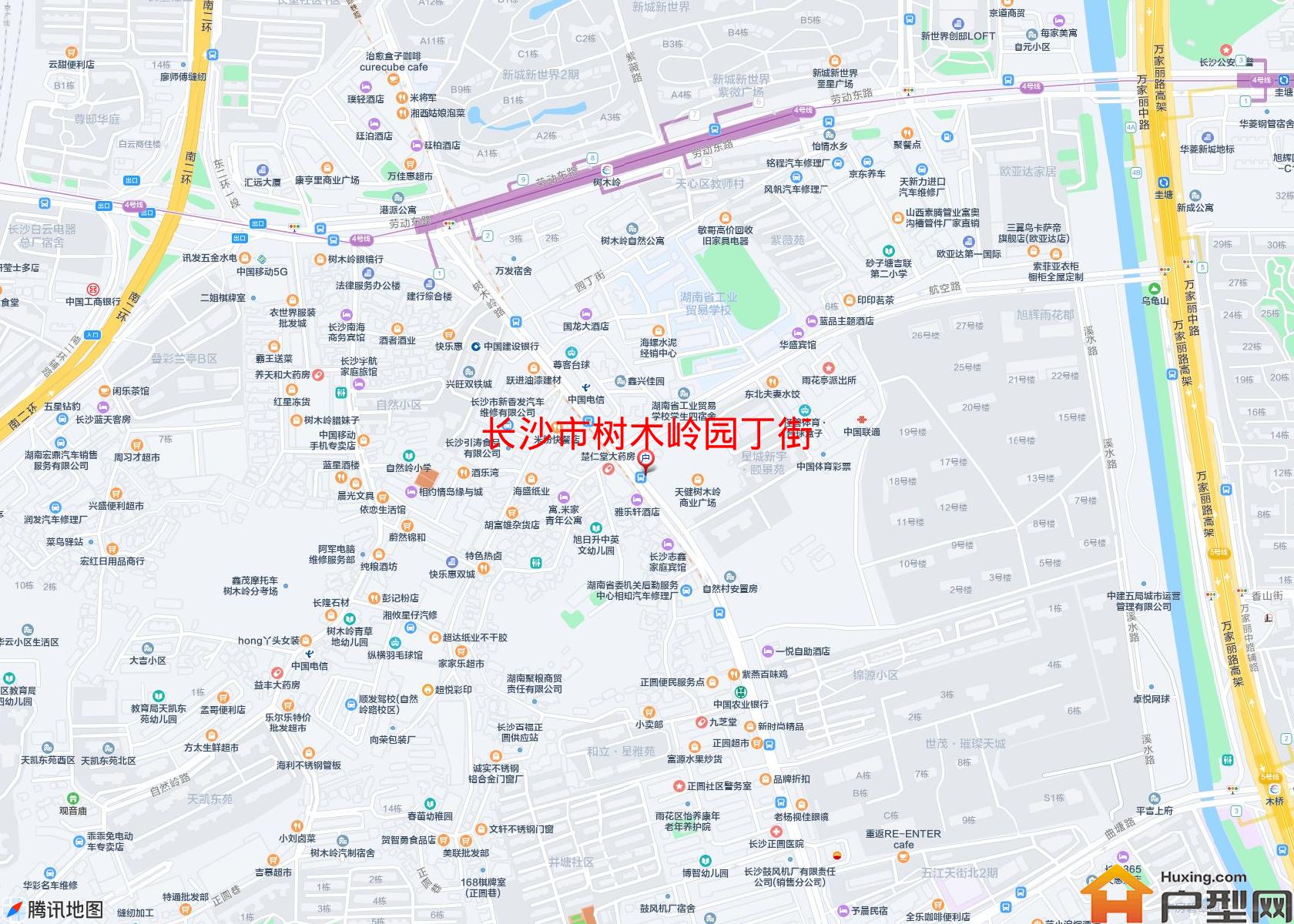 树木岭园丁街小区 - 户型网