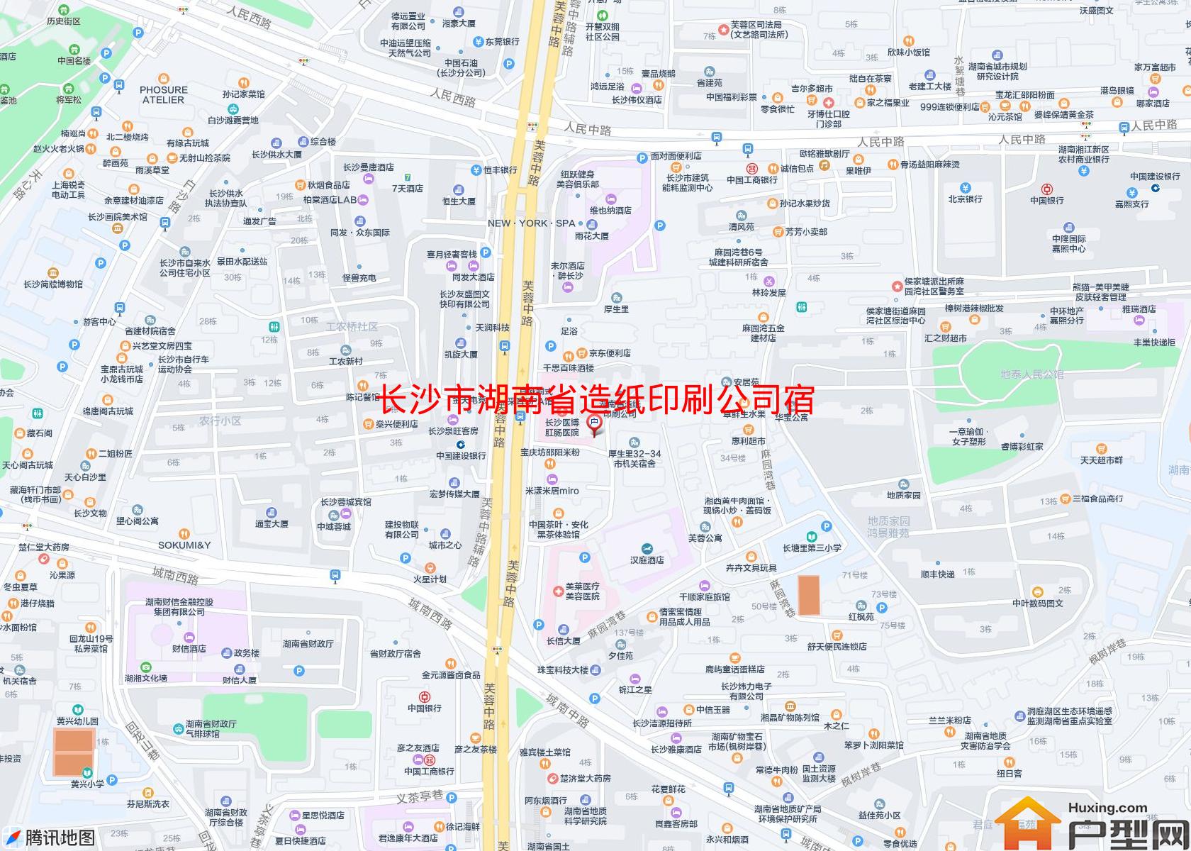 湖南省造纸印刷公司宿舍小区 - 户型网