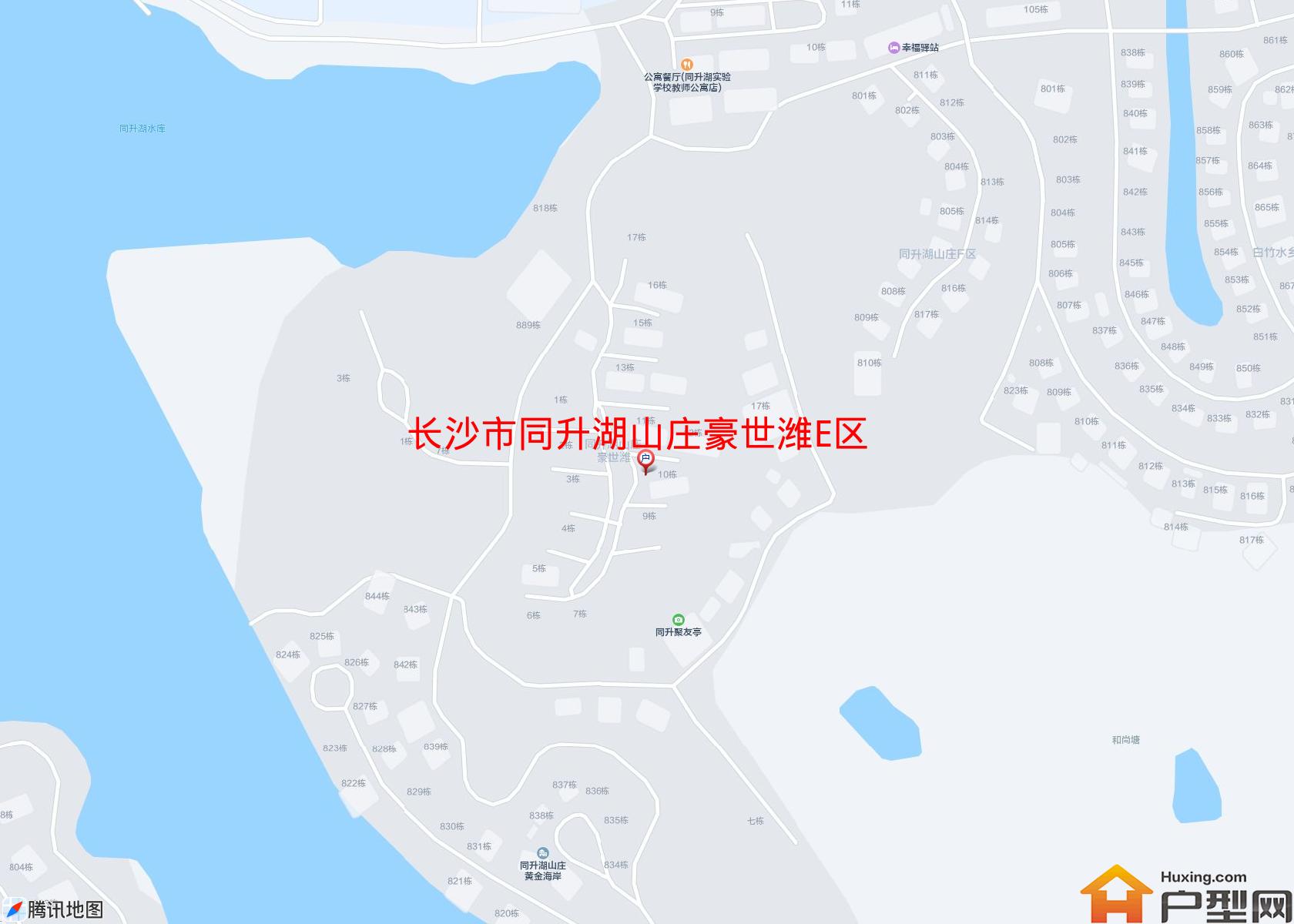 同升湖山庄豪世潍E区小区 - 户型网