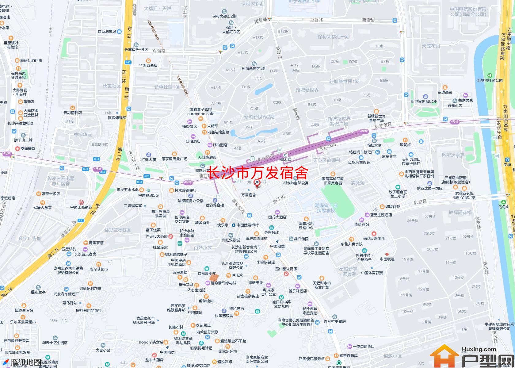 万发宿舍小区 - 户型网