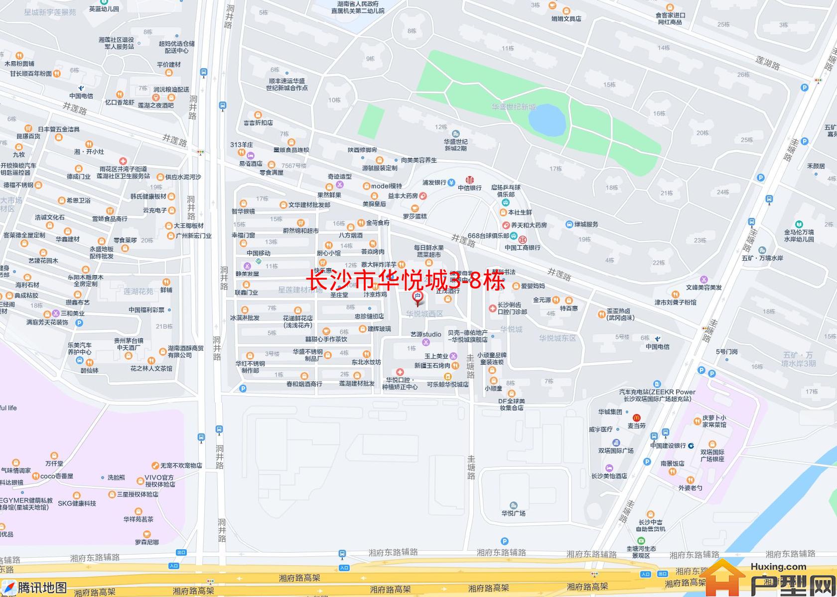 华悦城3-8栋小区 - 户型网