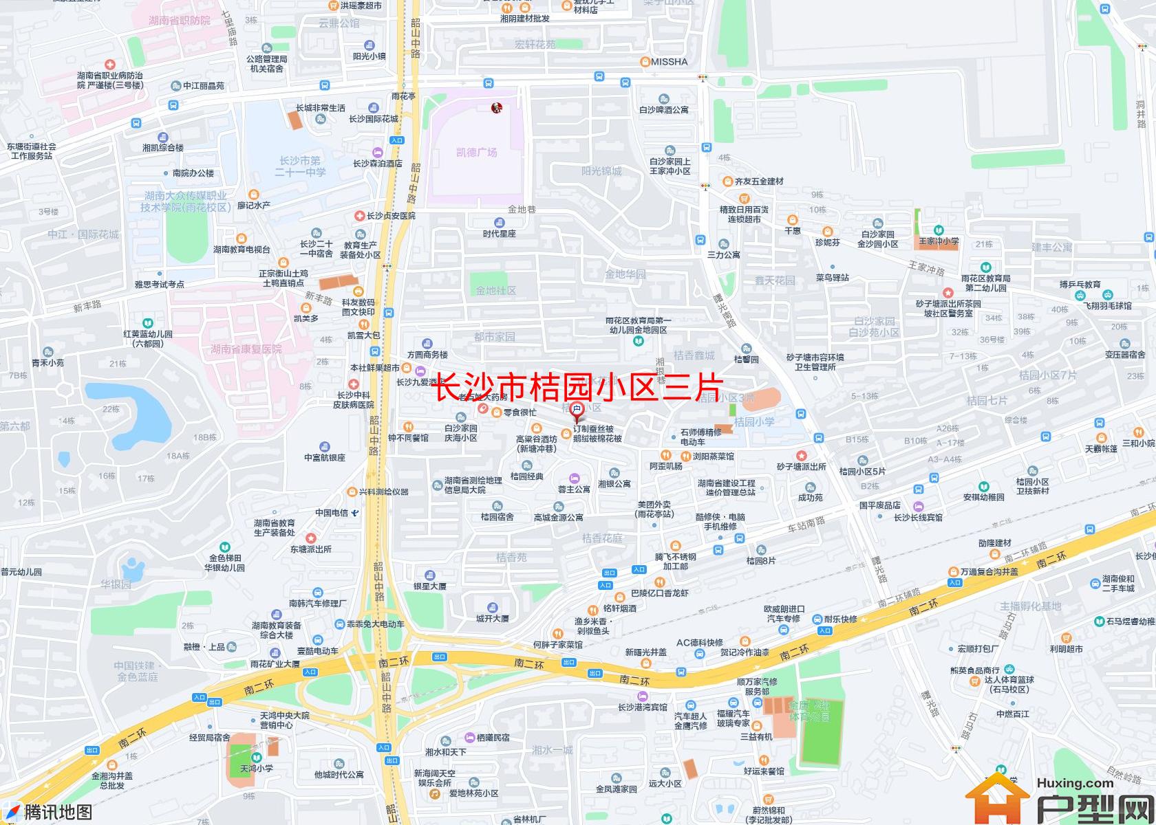 桔园小区三片小区 - 户型网