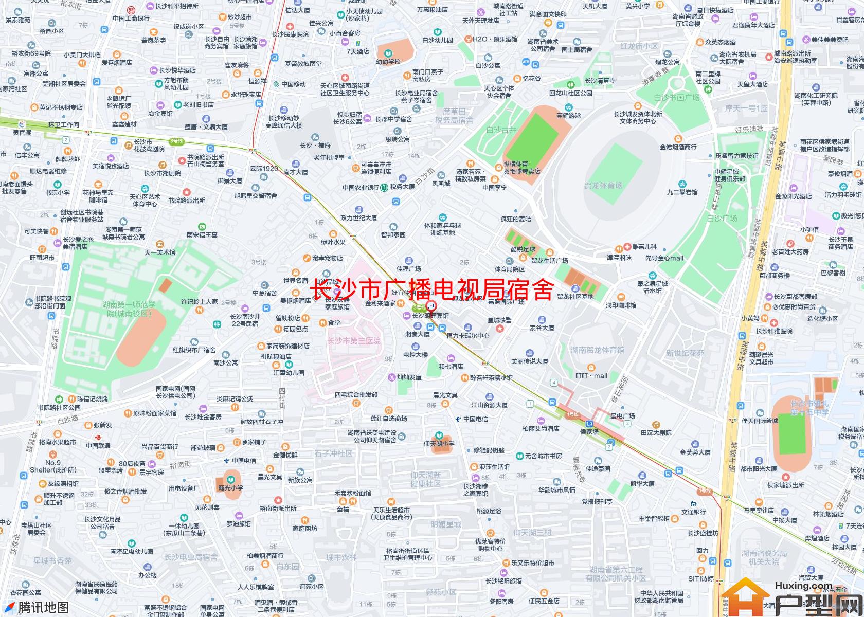 广播电视局宿舍小区 - 户型网