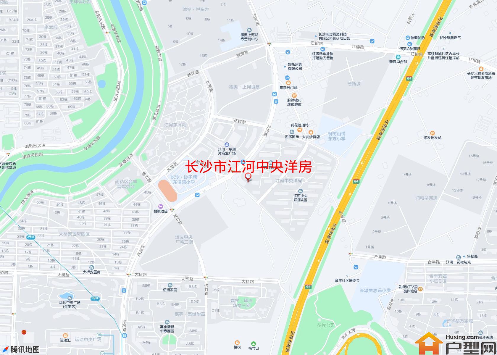 江河中央洋房小区 - 户型网