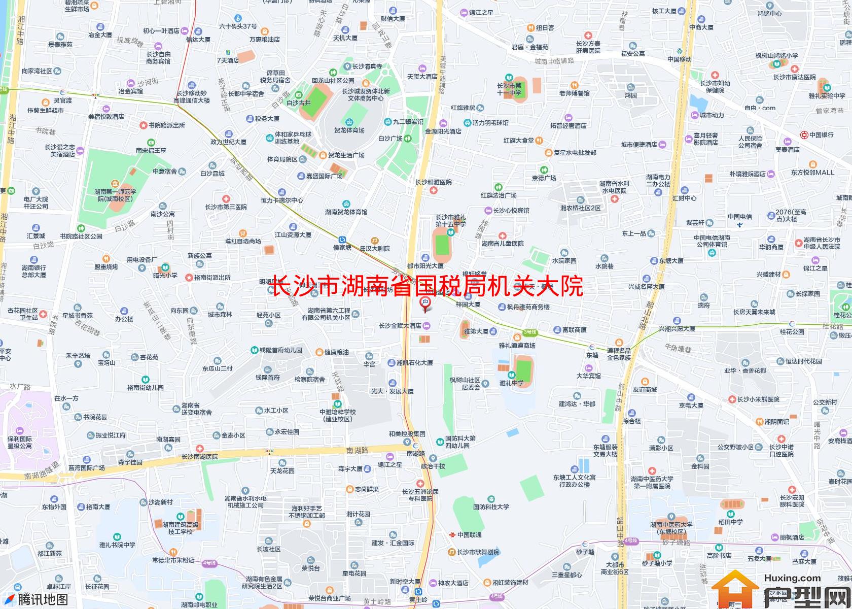 湖南省国税局机关大院小区 - 户型网