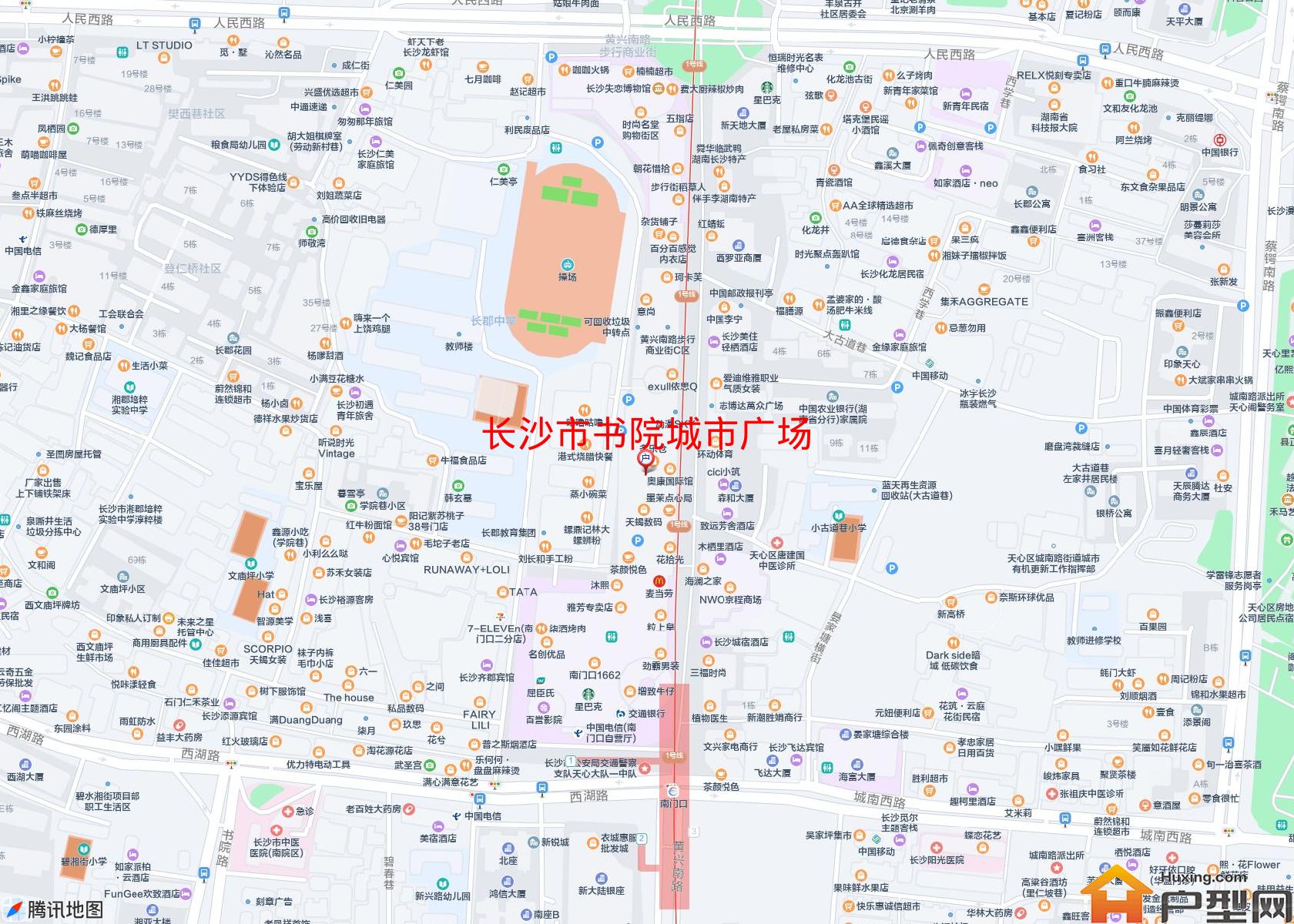 书院城市广场小区 - 户型网