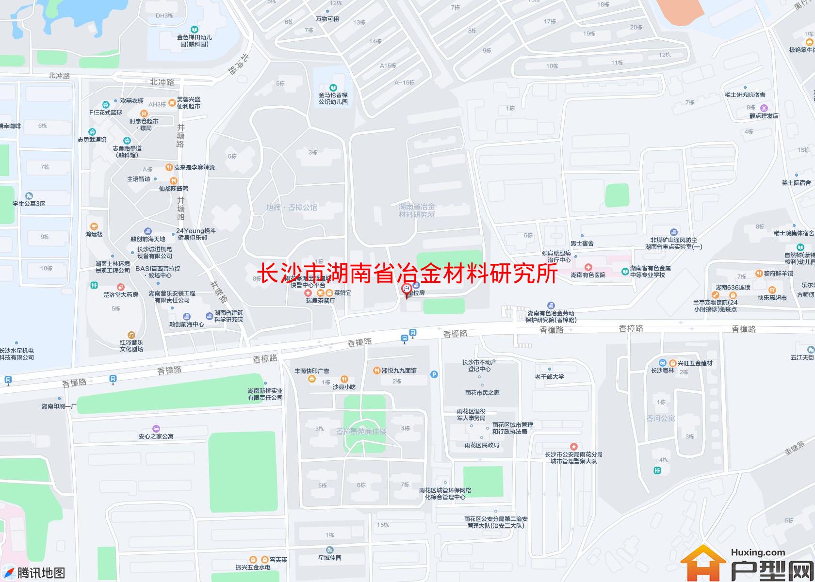 湖南省冶金材料研究所宿舍小区 - 户型网