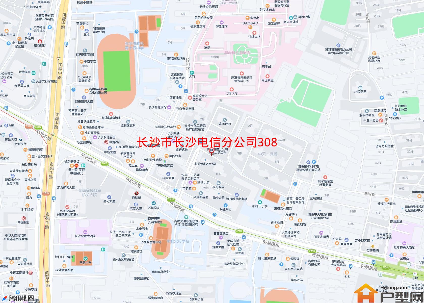 长沙电信分公司308大院宿舍小区 - 户型网