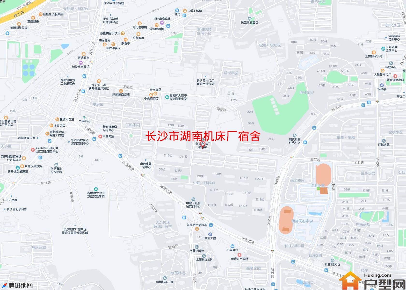 湖南机床厂宿舍小区 - 户型网