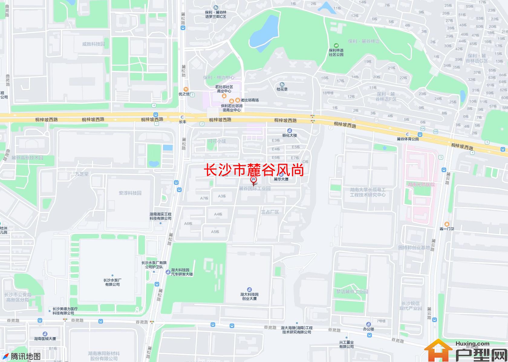麓谷风尚小区 - 户型网
