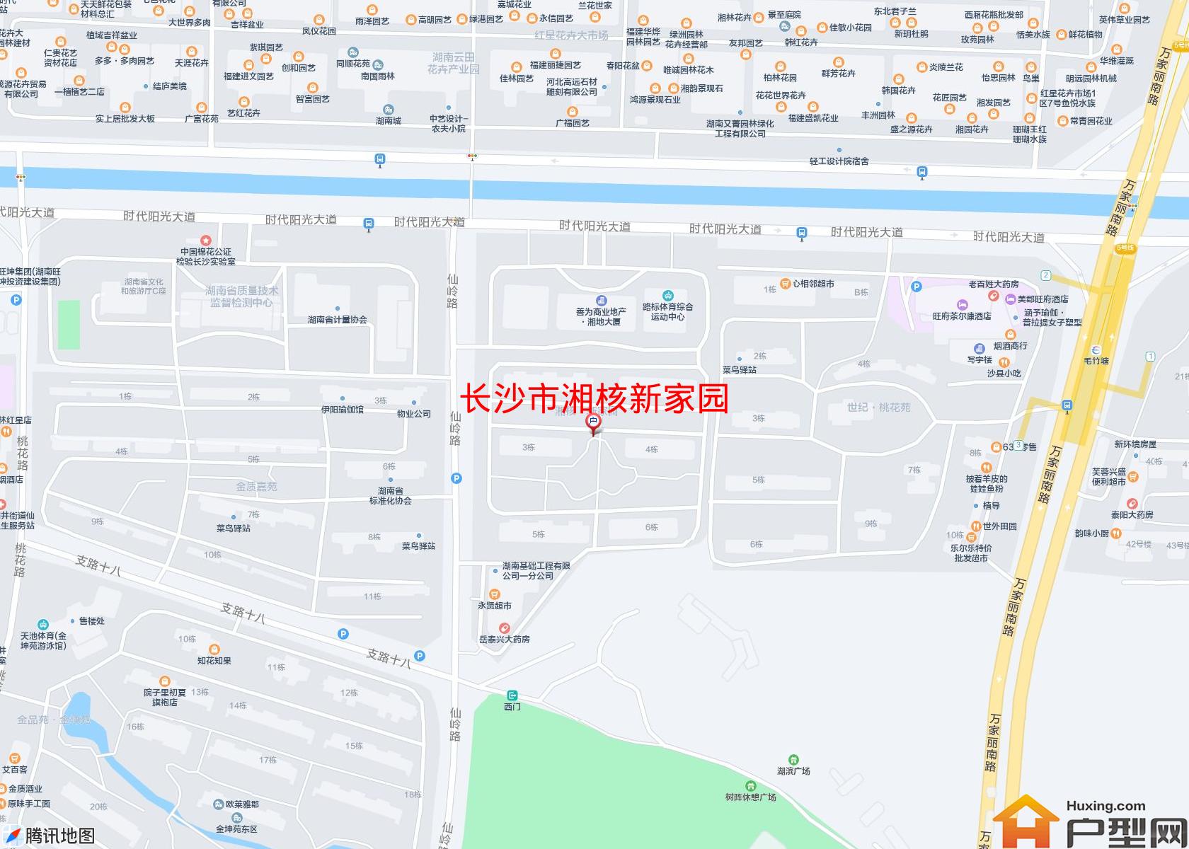 湘核新家园小区 - 户型网