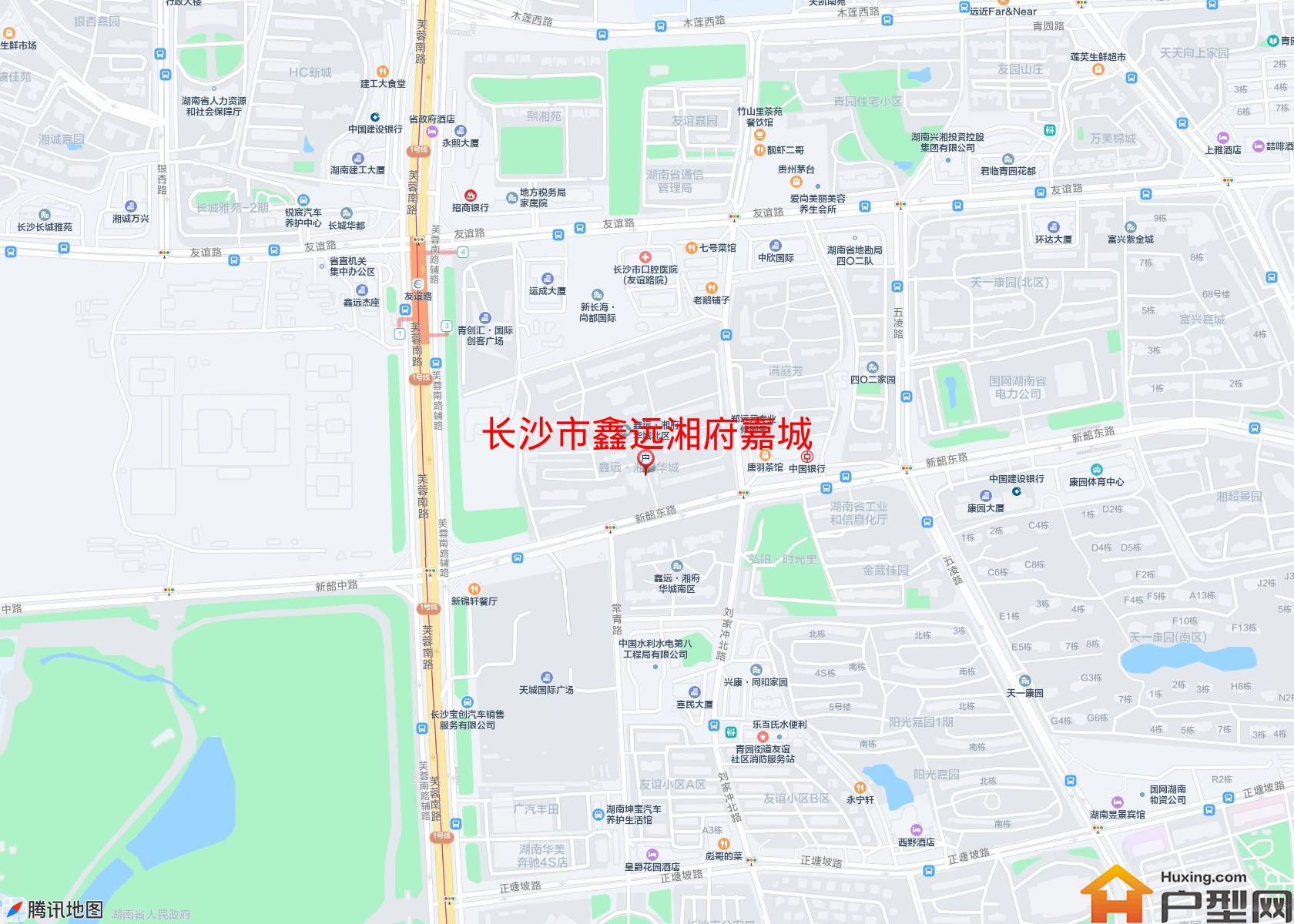鑫远湘府嘉城小区 - 户型网 鑫远湘府嘉城小区 - 户型网