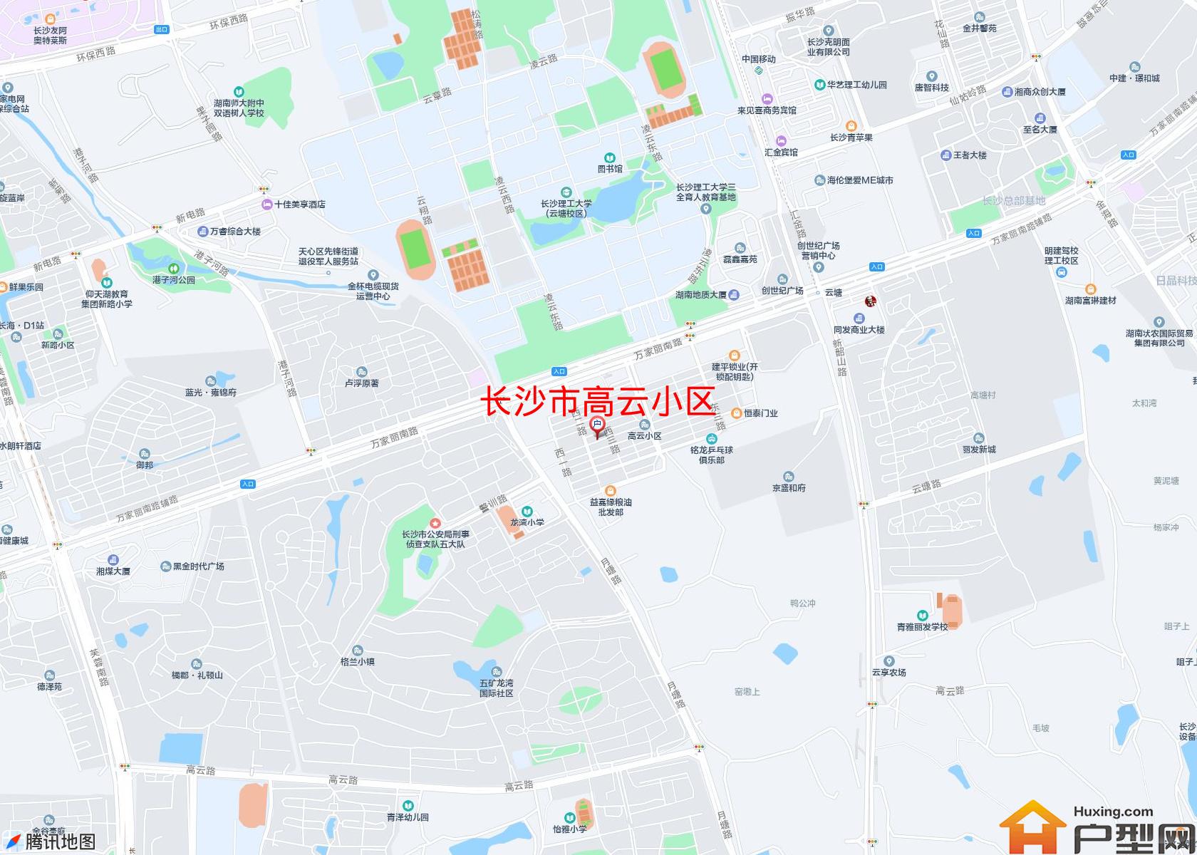 高云小区小区 - 户型网