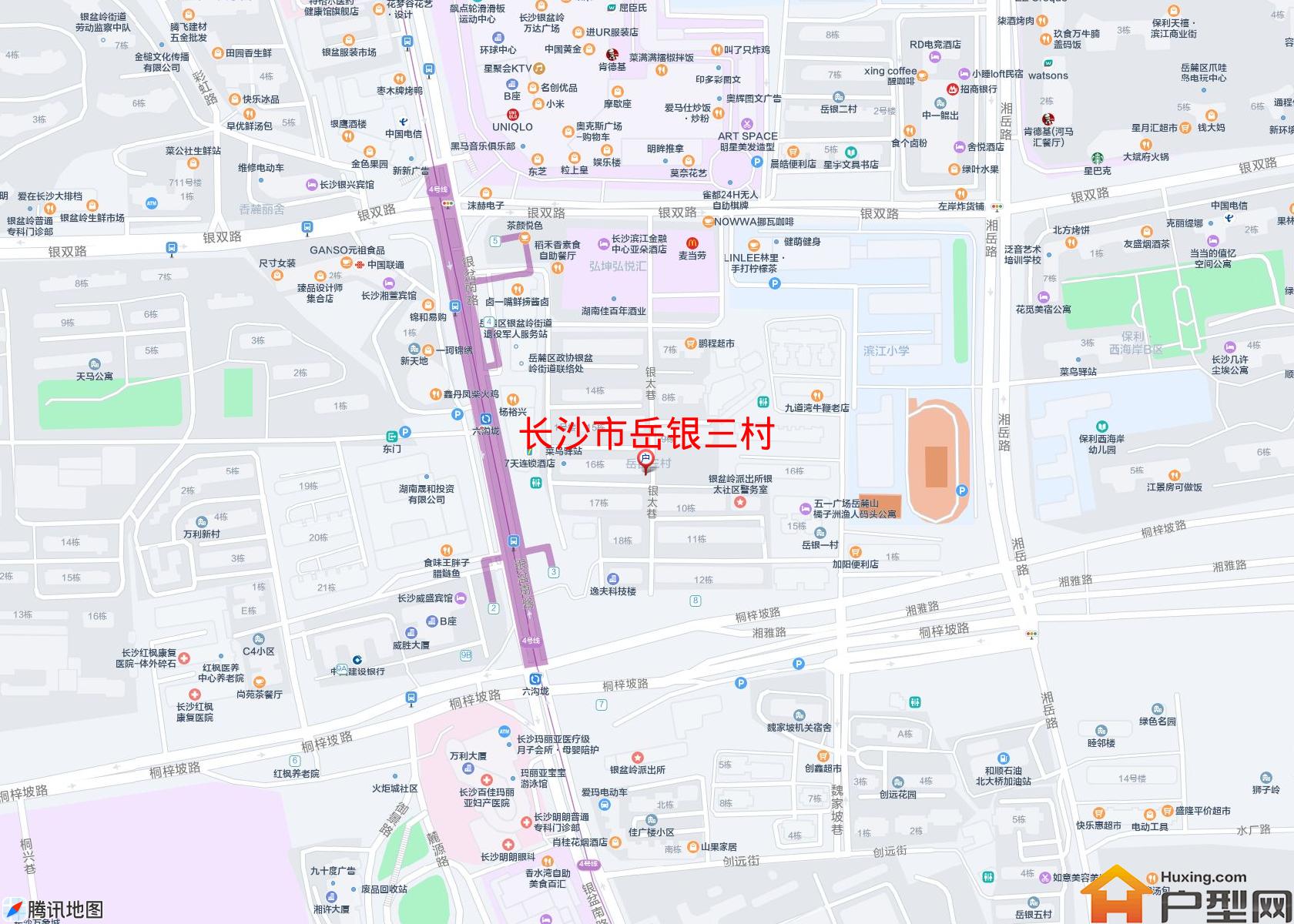 岳银三村小区 - 户型网