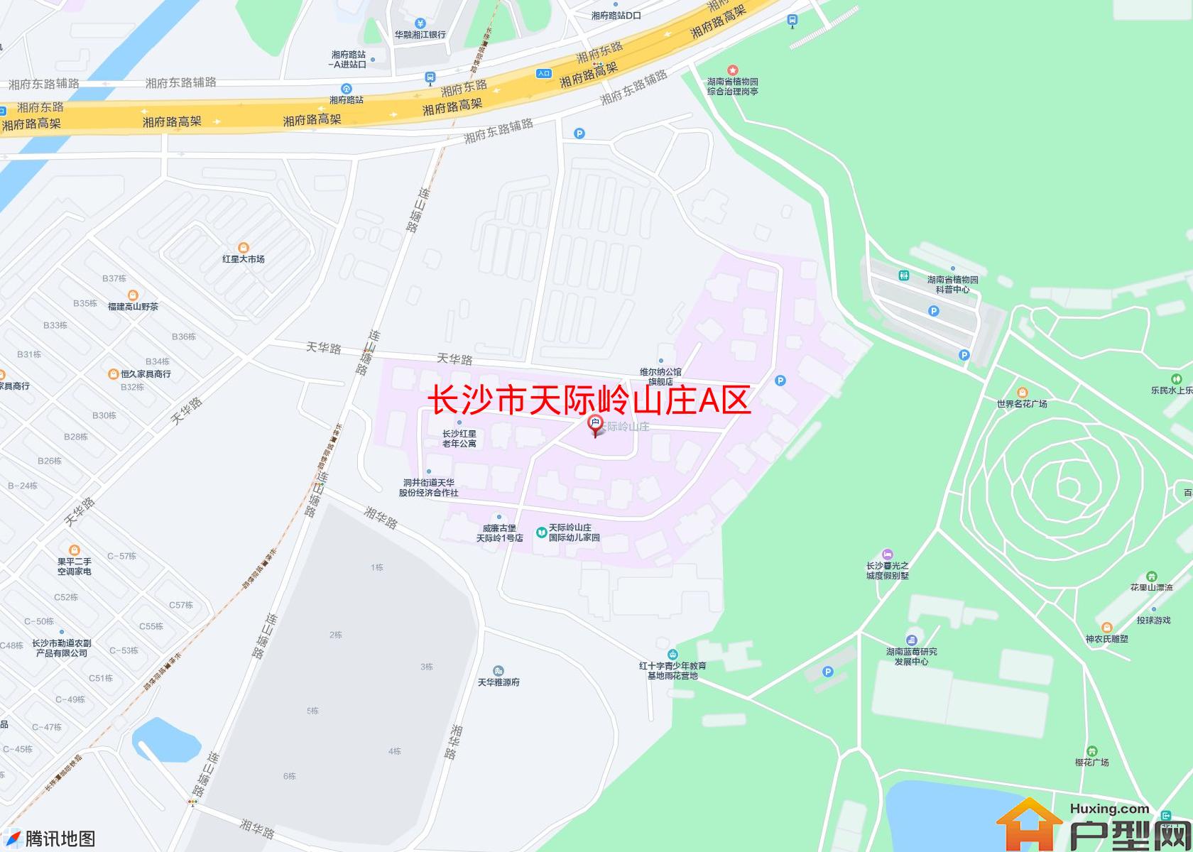 天际岭山庄A区小区 - 户型网