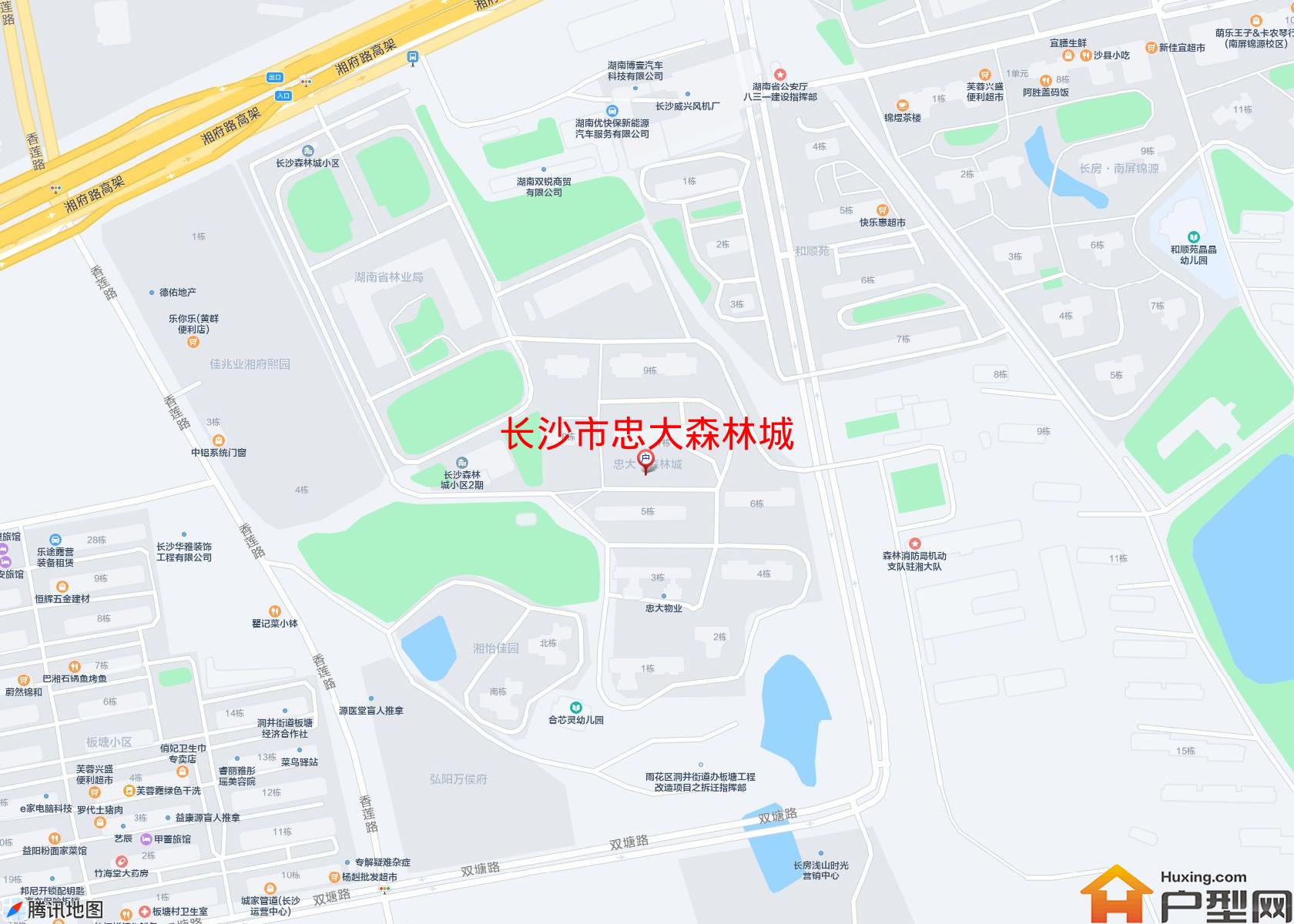 忠大森林城小区 - 户型网