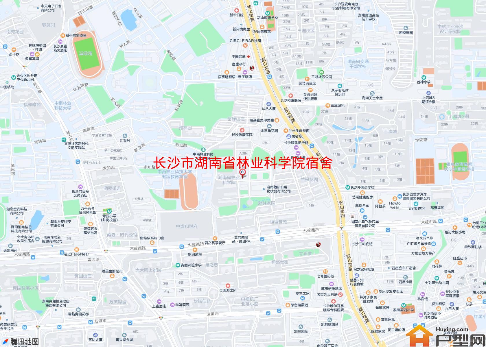 湖南省林业科学院宿舍小区 - 户型网