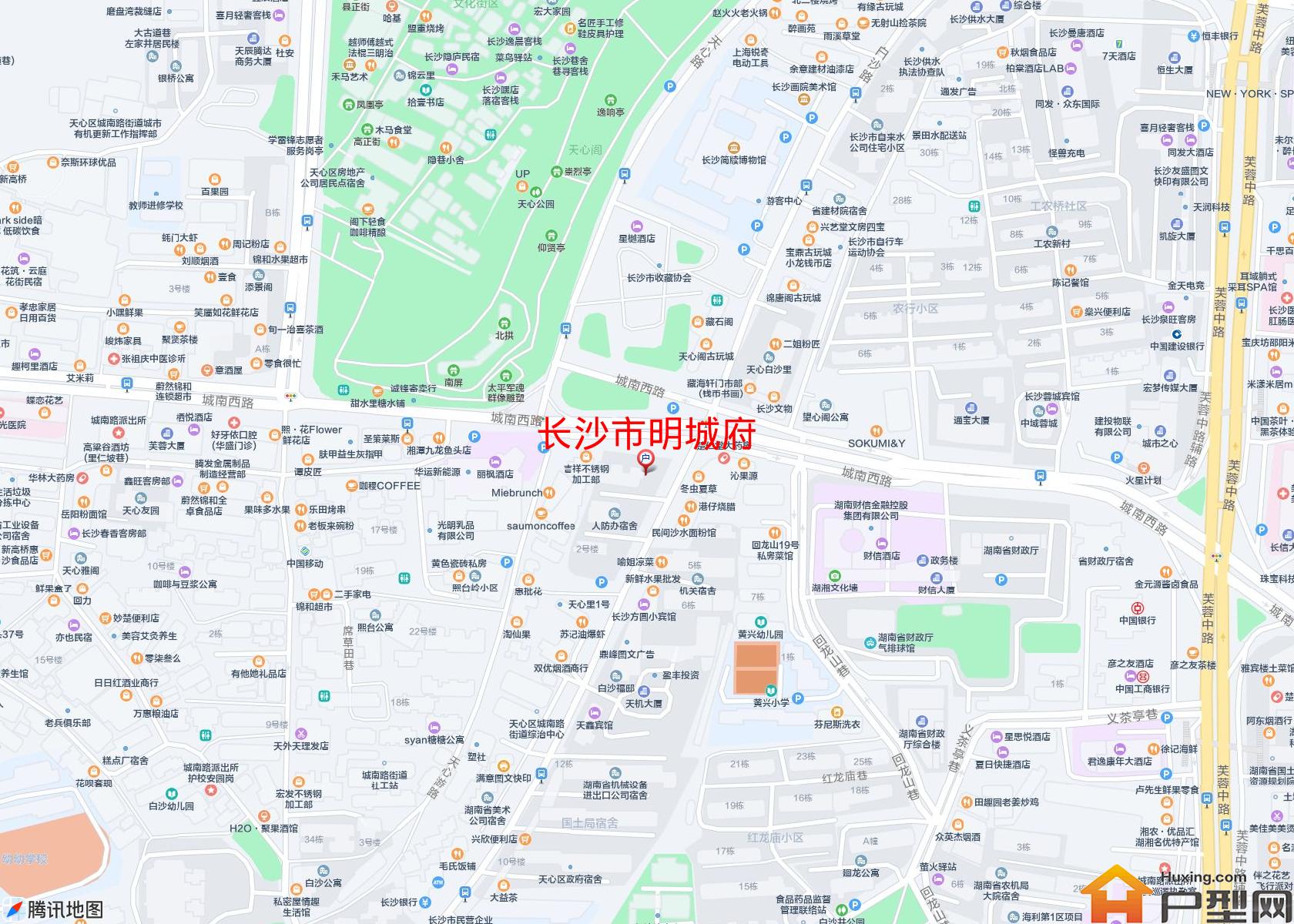 明城府小区 - 户型网