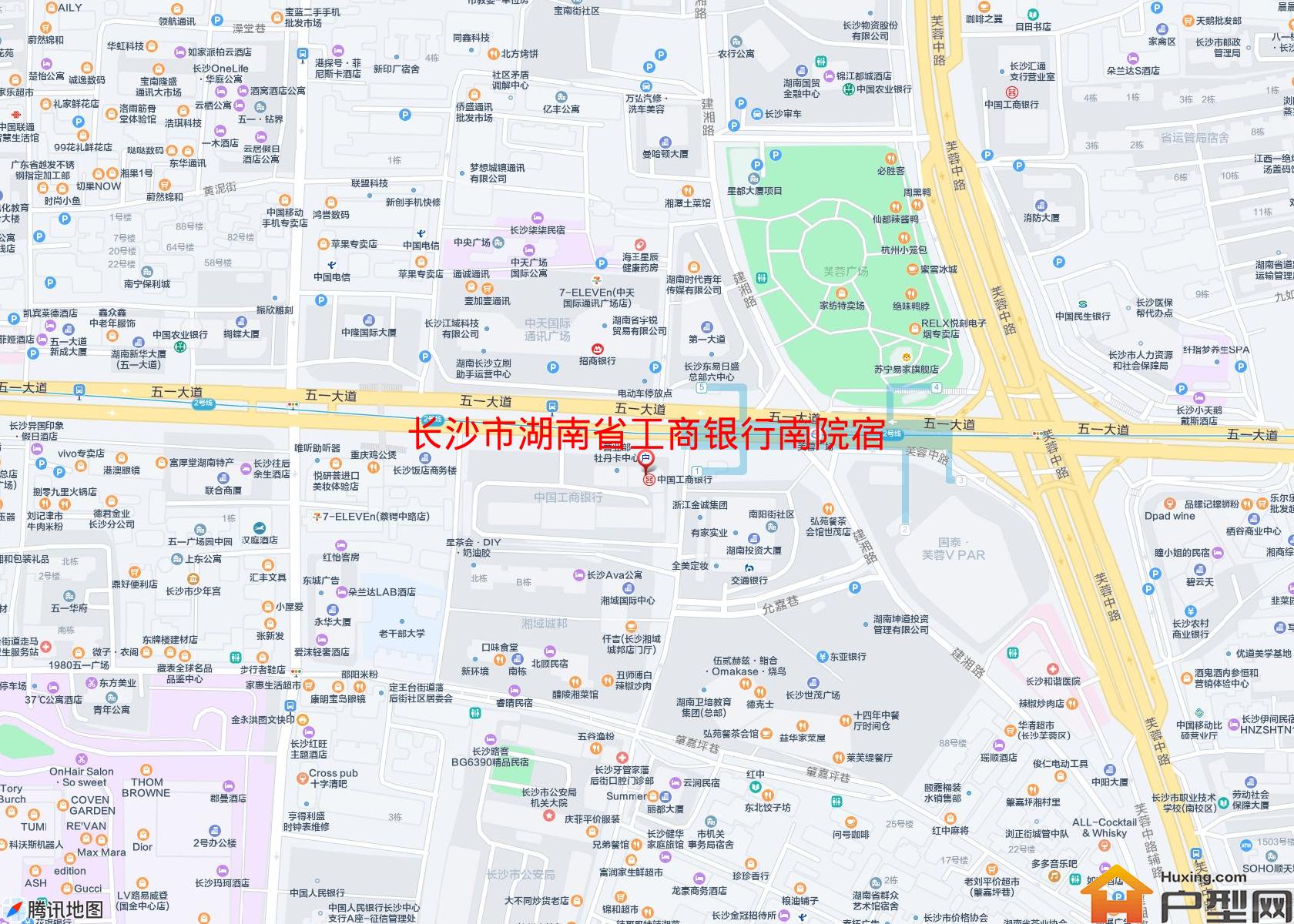 湖南省工商银行南院宿舍小区 - 户型网