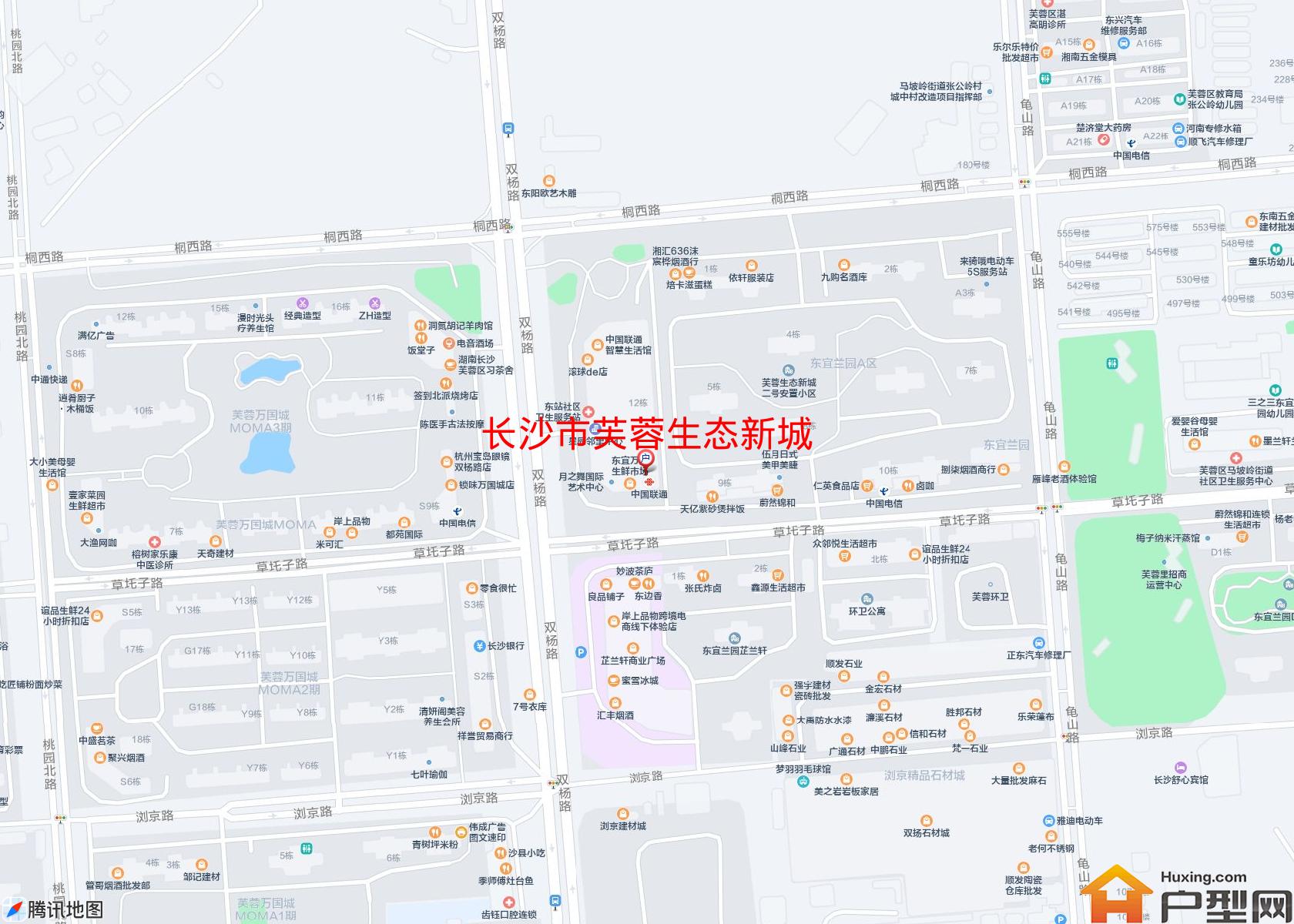 芙蓉生态新城小区 - 户型网