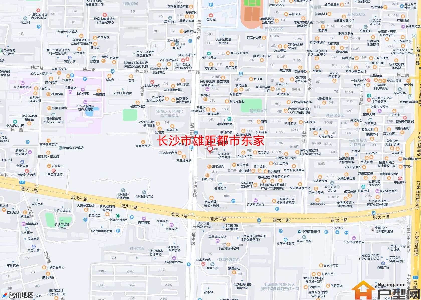 雄距都市东家小区 - 户型网
