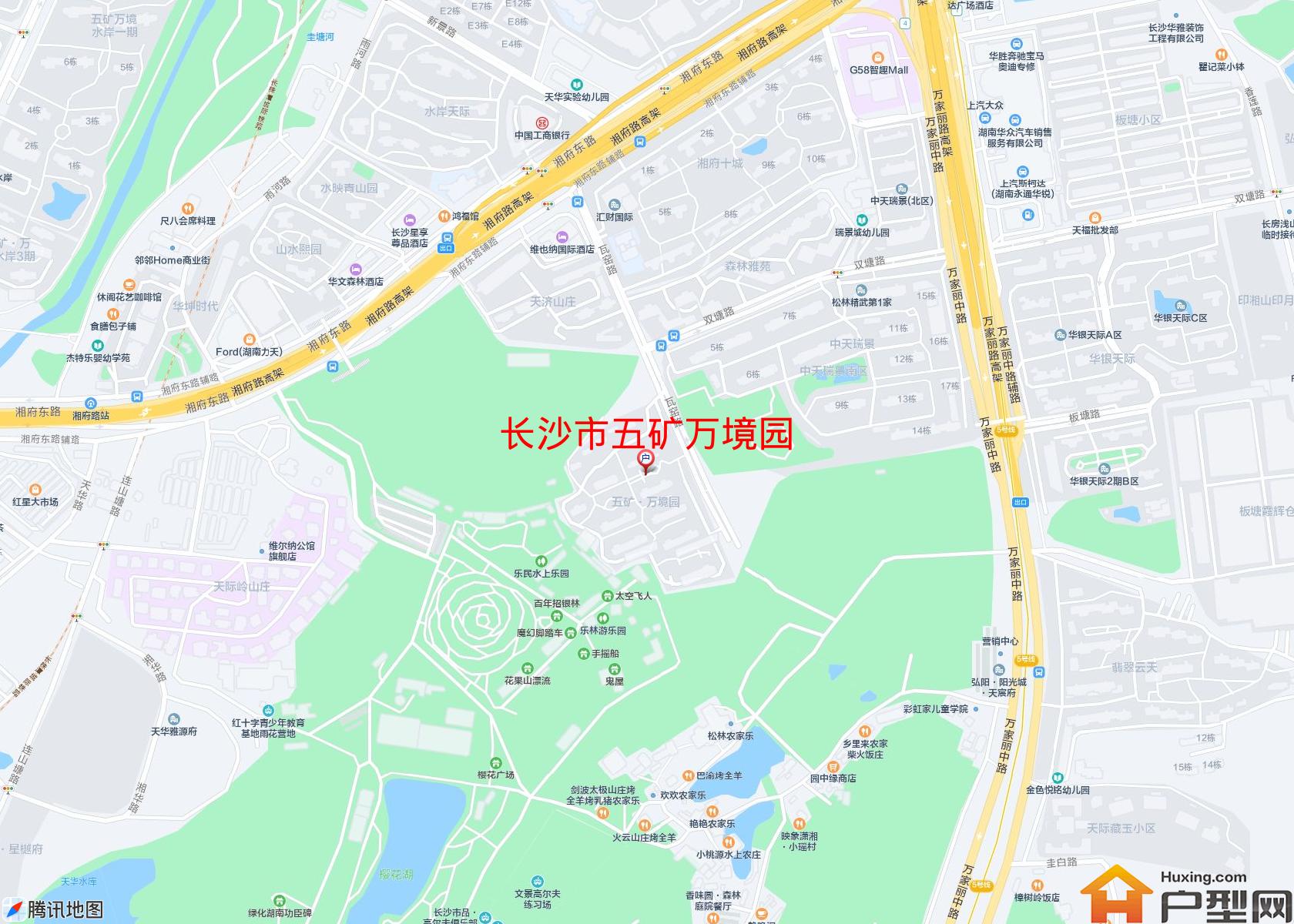 五矿万境园小区 - 户型网