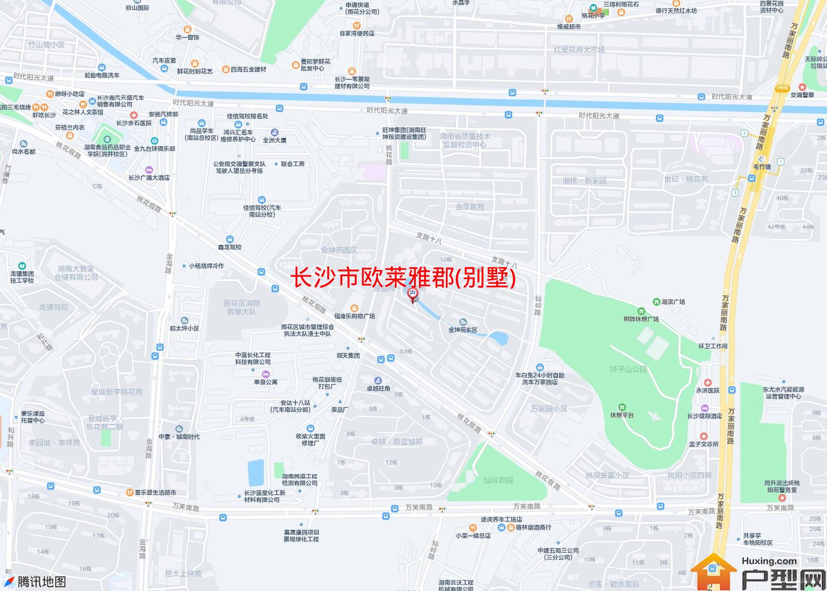 欧莱雅郡(别墅)小区 - 户型网