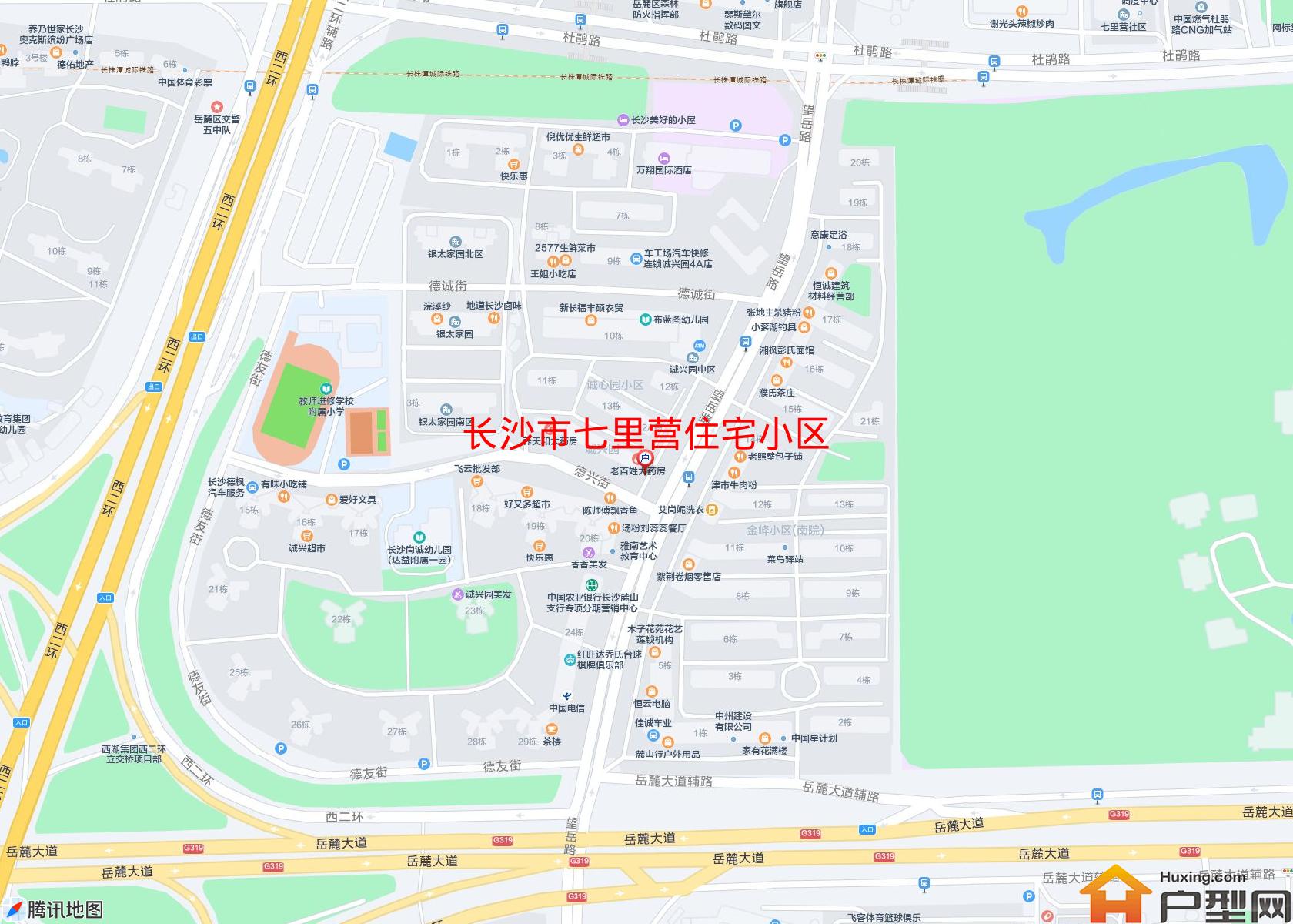 七里营住宅小区小区 - 户型网