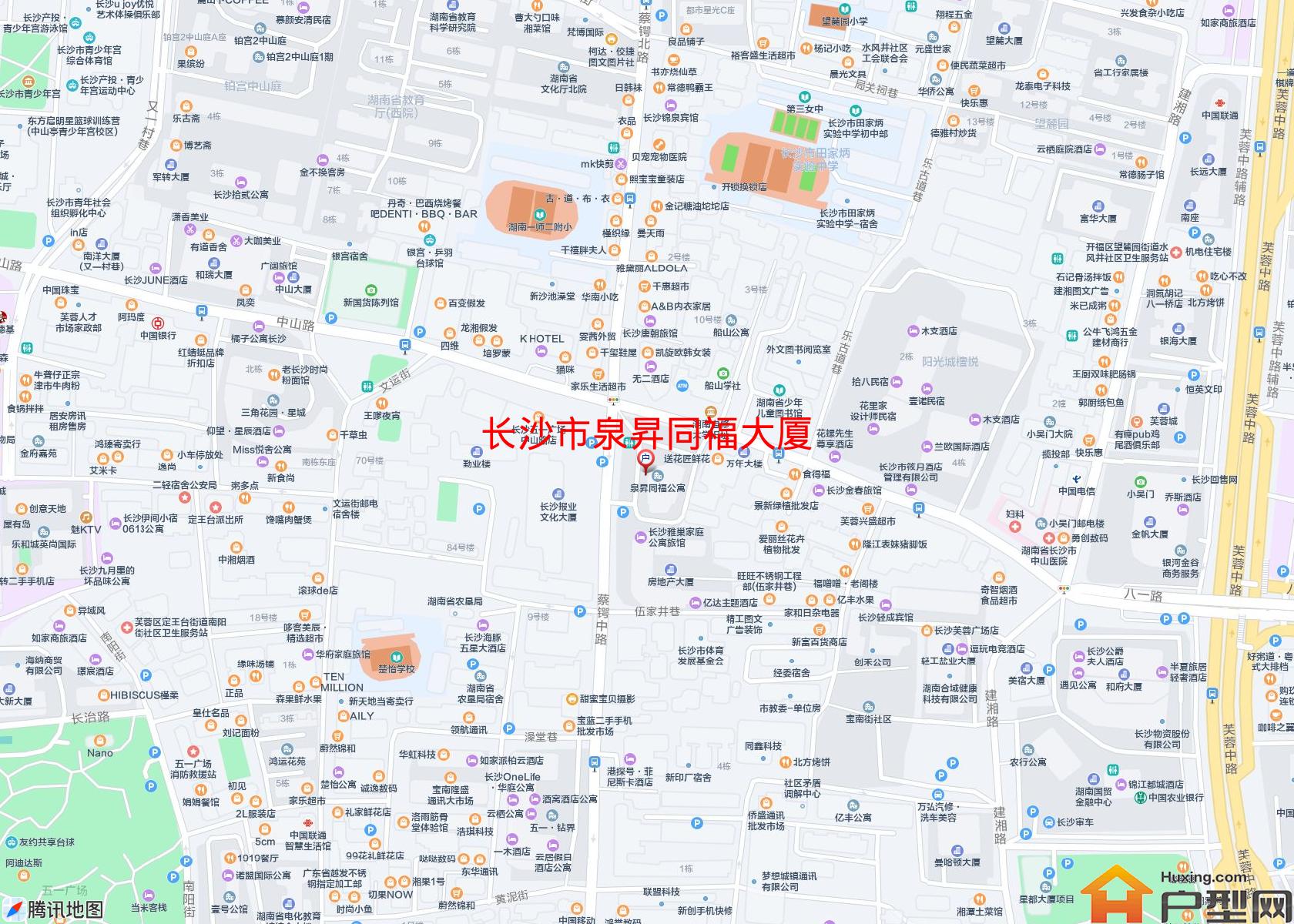 泉昇同福大厦小区 - 户型网