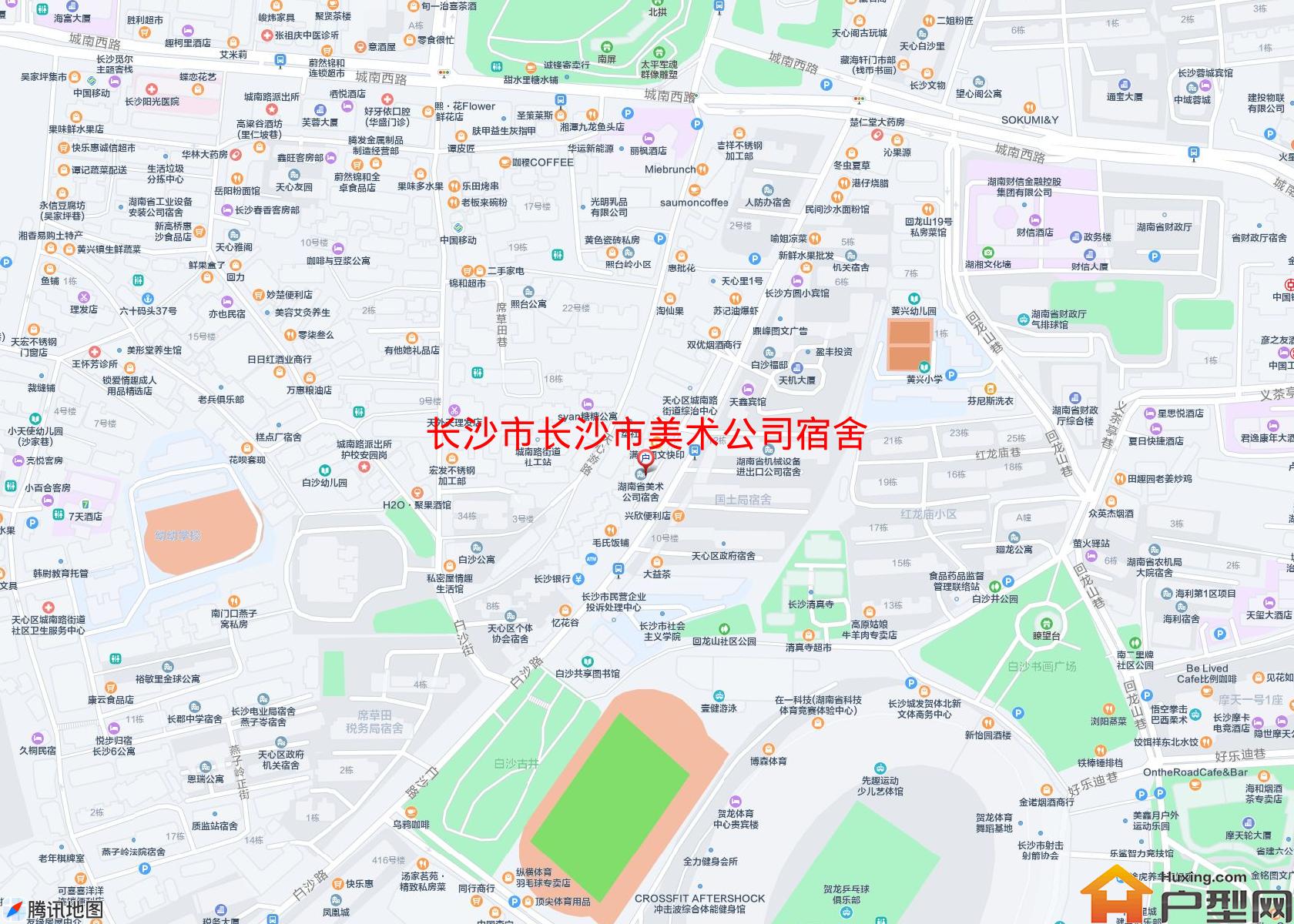 长沙市美术公司宿舍小区 - 户型网