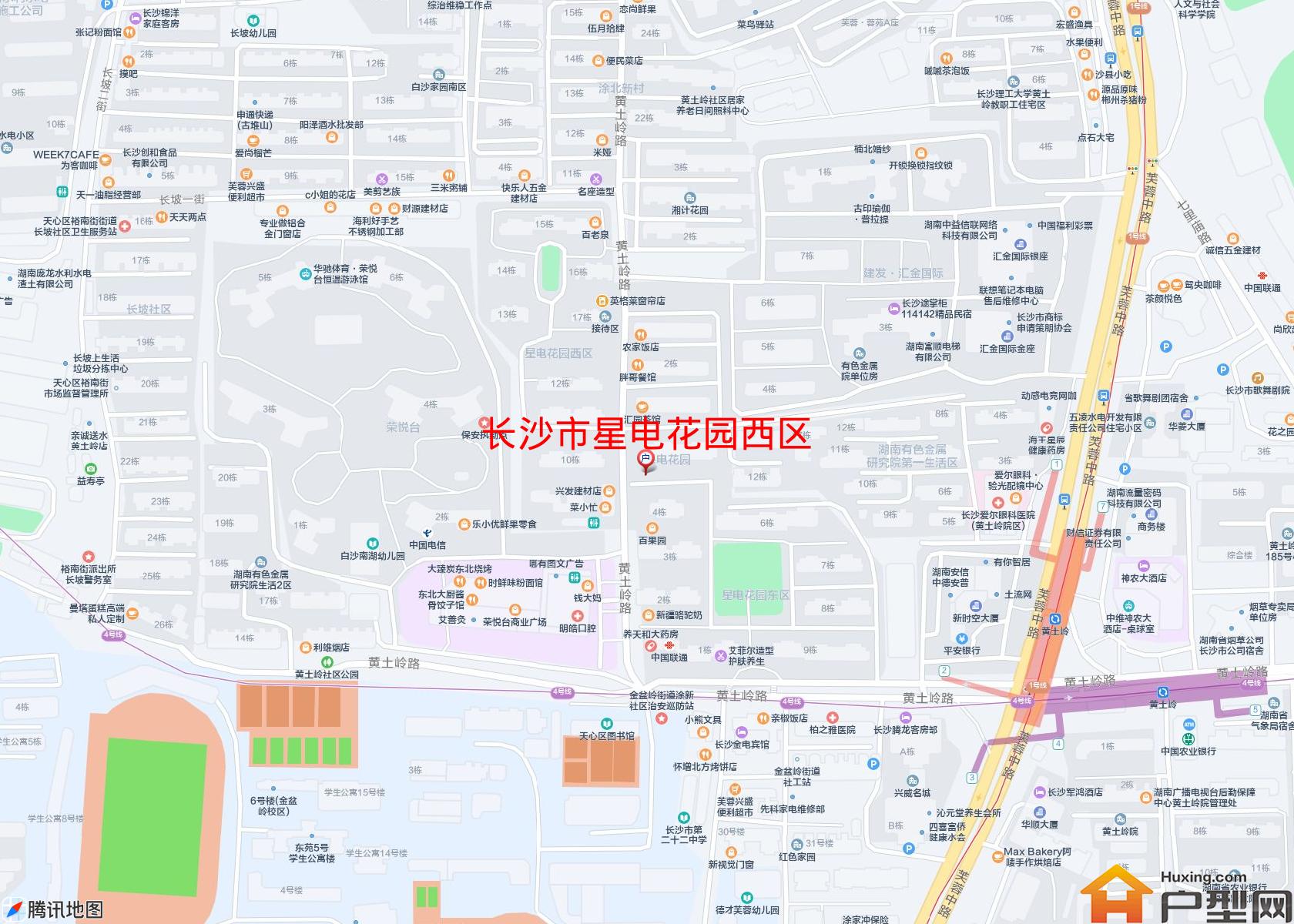 星电花园西区小区 - 户型网