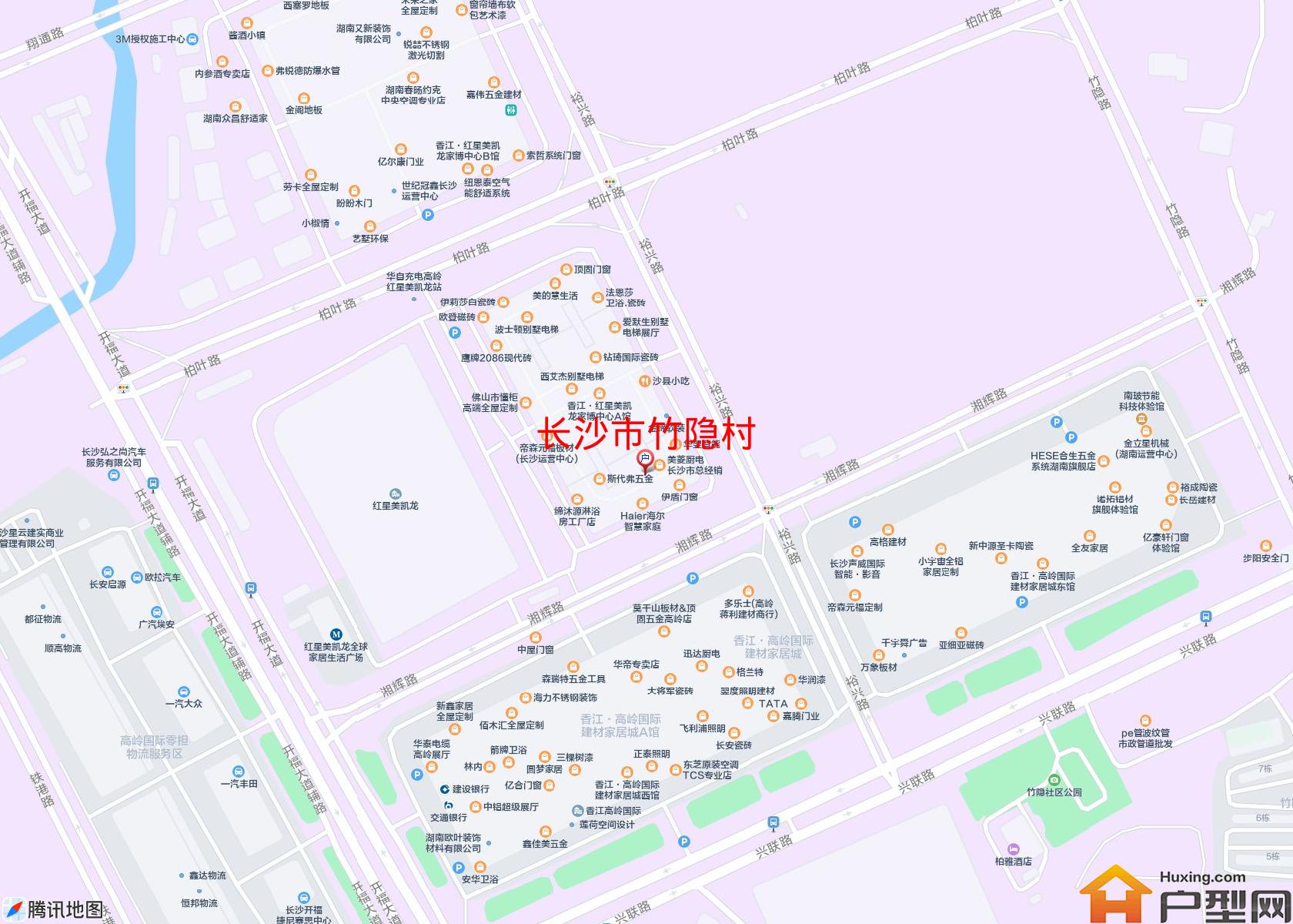竹隐村小区 - 户型网