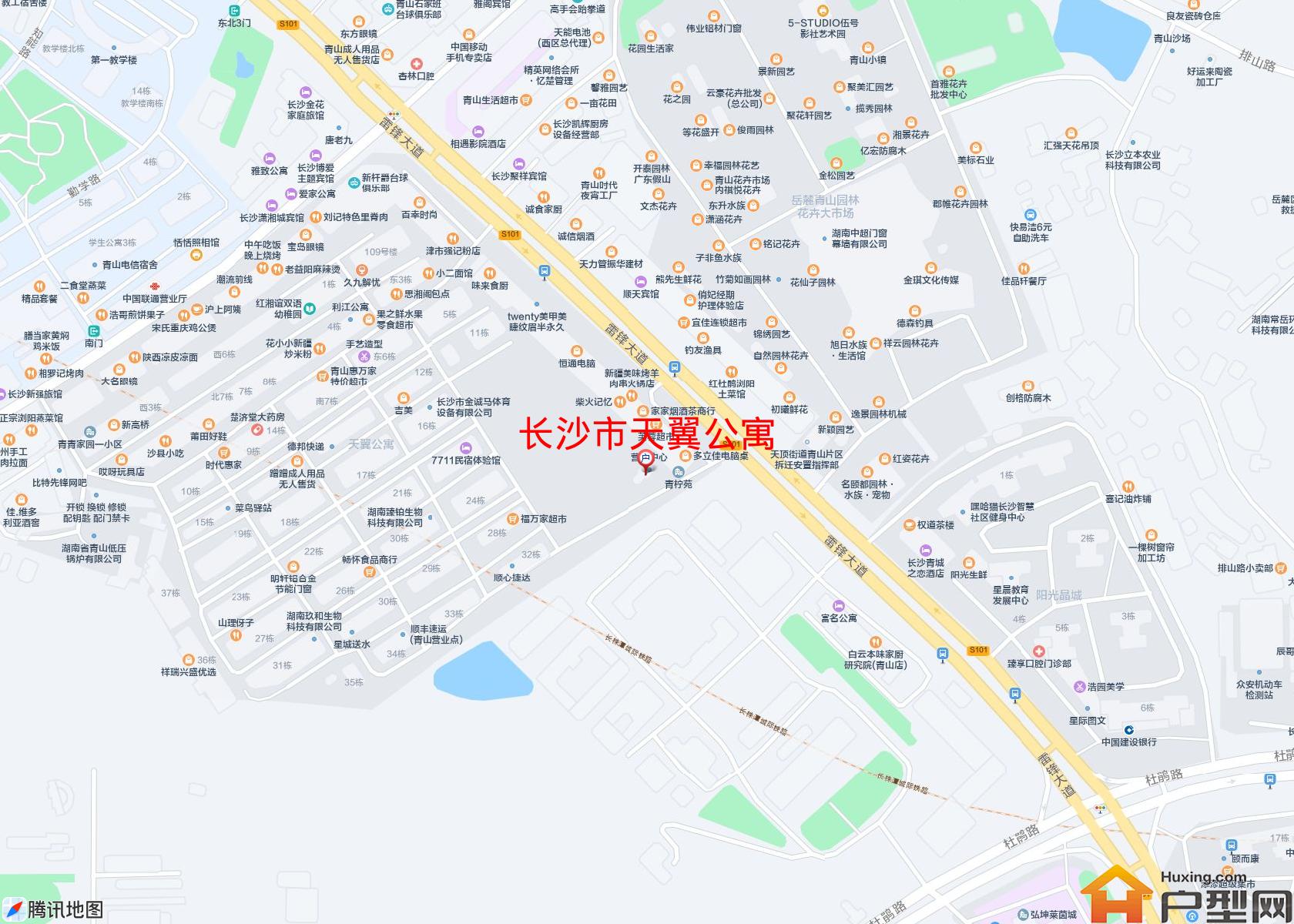 天翼公寓小区 - 户型网
