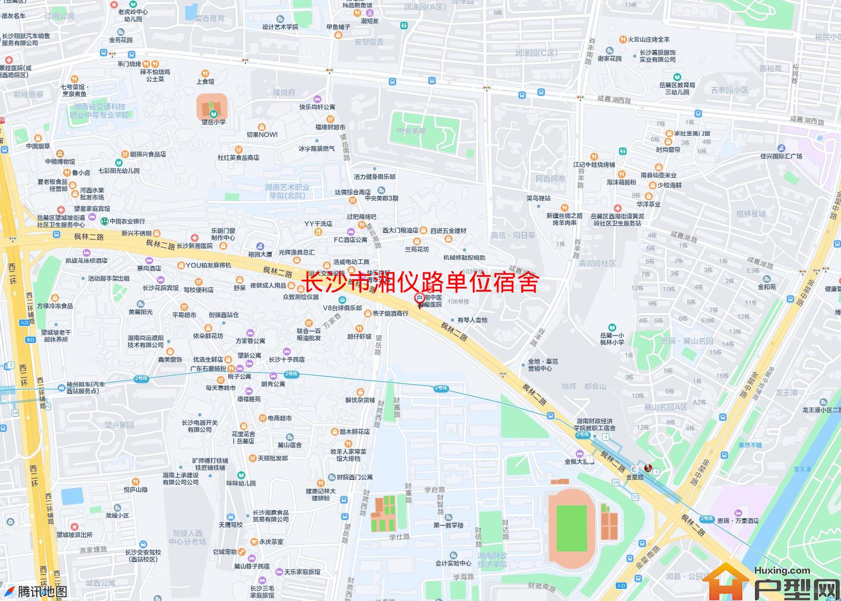湘仪路单位宿舍小区 - 户型网
