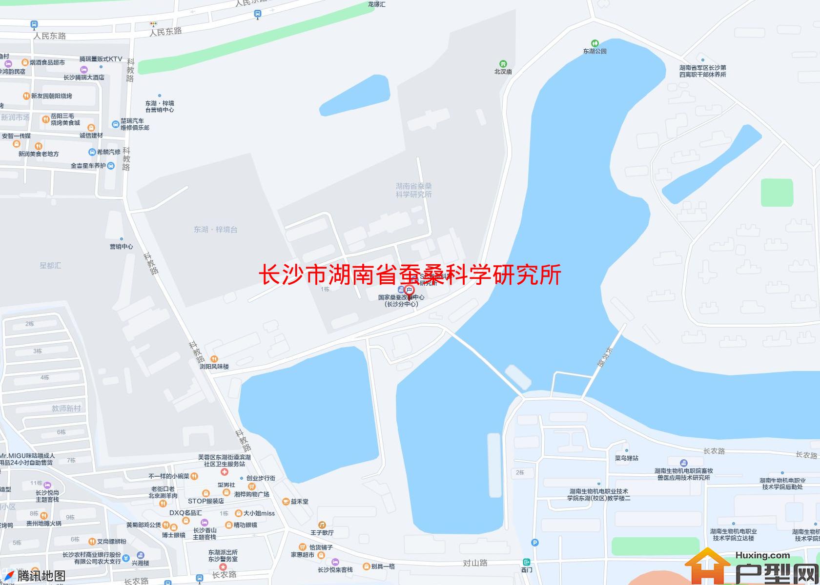 湖南省蚕桑科学研究所院内宿舍房小区 - 户型网