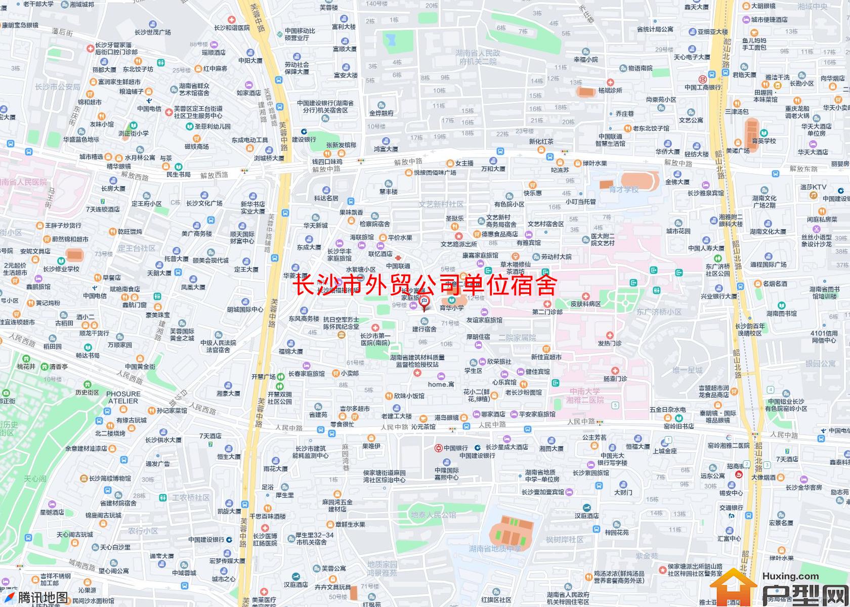外贸公司单位宿舍小区 - 户型网
