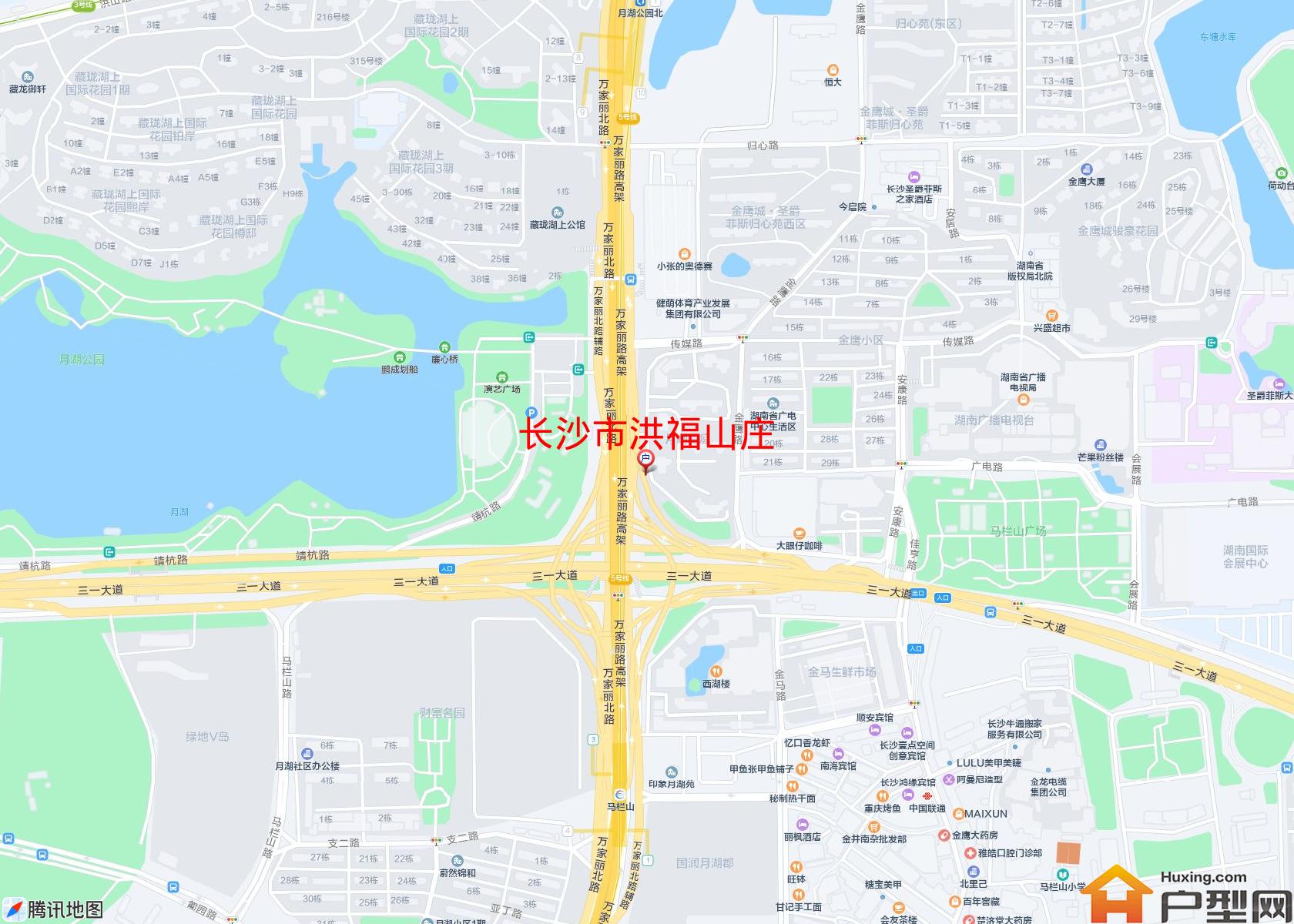 洪福山庄小区 - 户型网