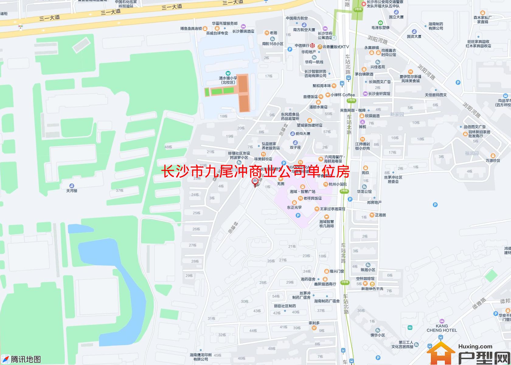 九尾冲商业公司单位房小区 - 户型网