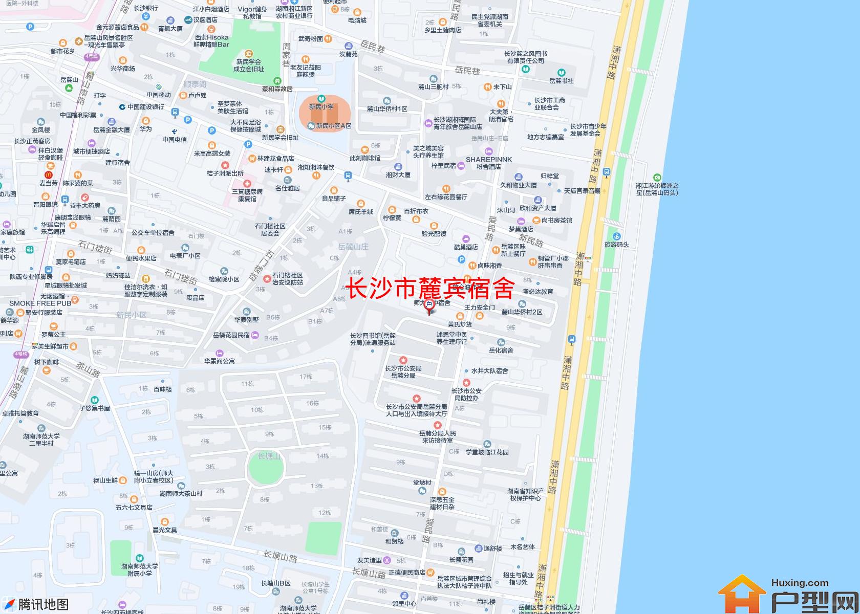 麓宾宿舍小区 - 户型网
