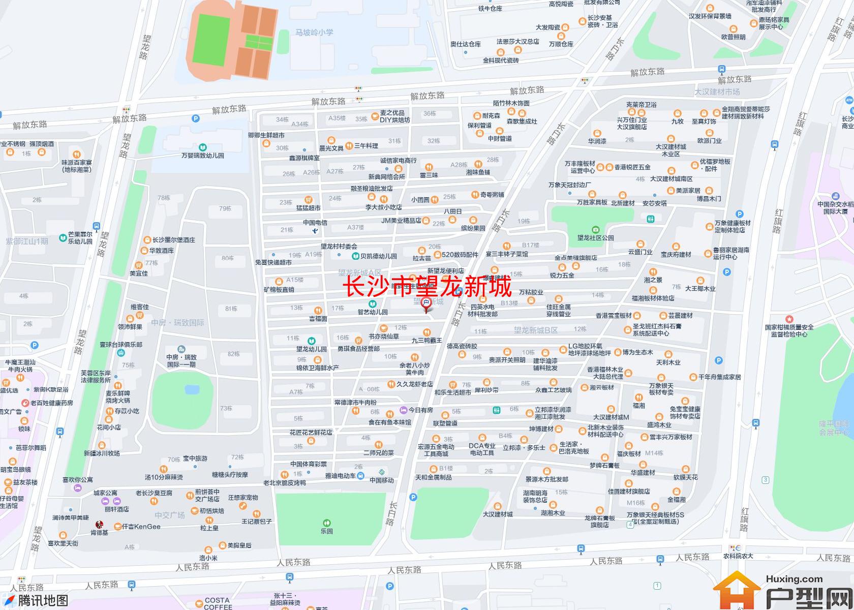 望龙新城小区 - 户型网
