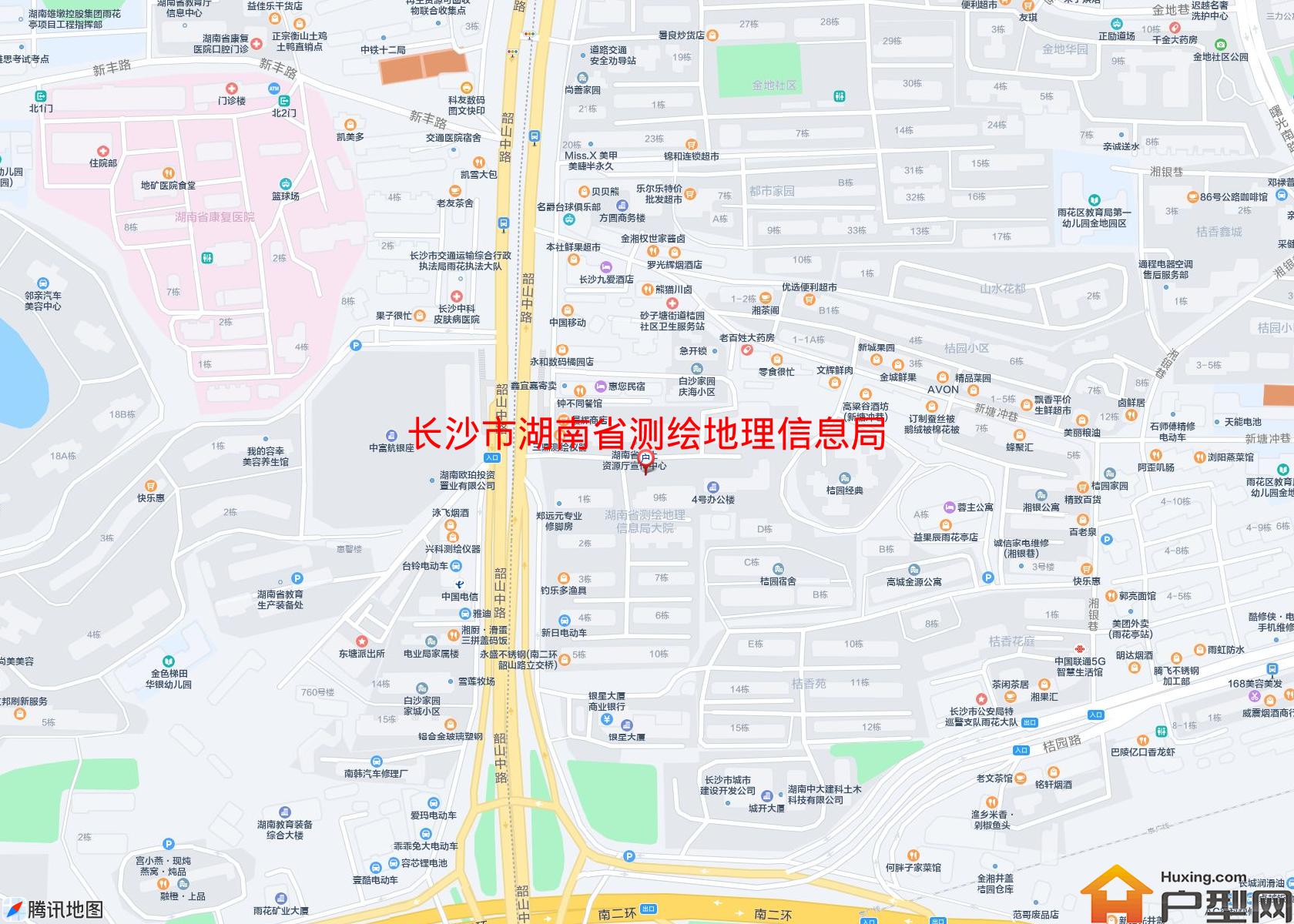 湖南省测绘地理信息局大院小区 - 户型网