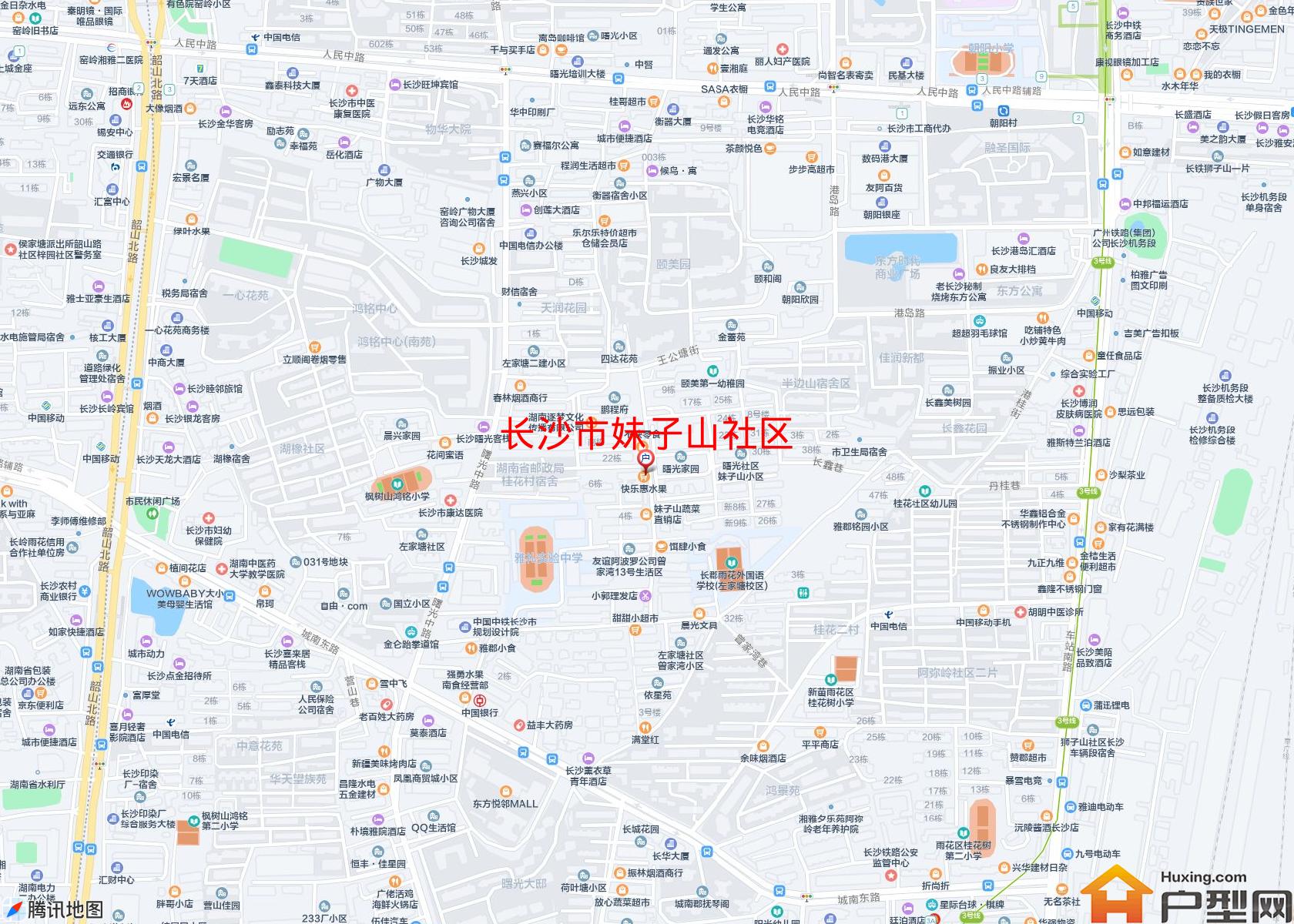 妹子山社区小区 - 户型网