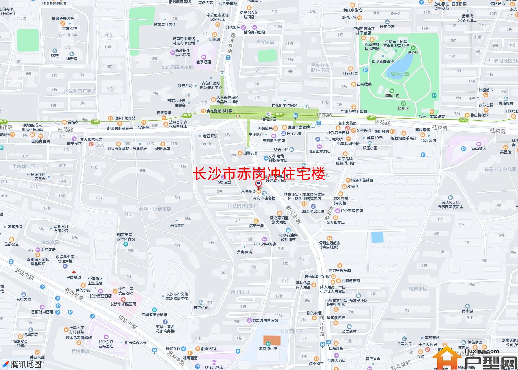 赤岗冲住宅楼小区 - 户型网