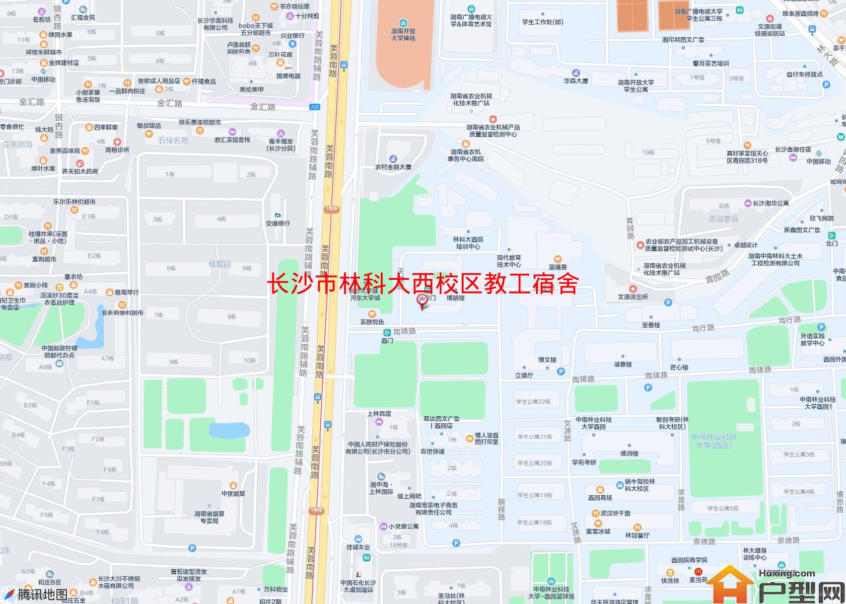 林科大西校区教工宿舍小区 - 户型网