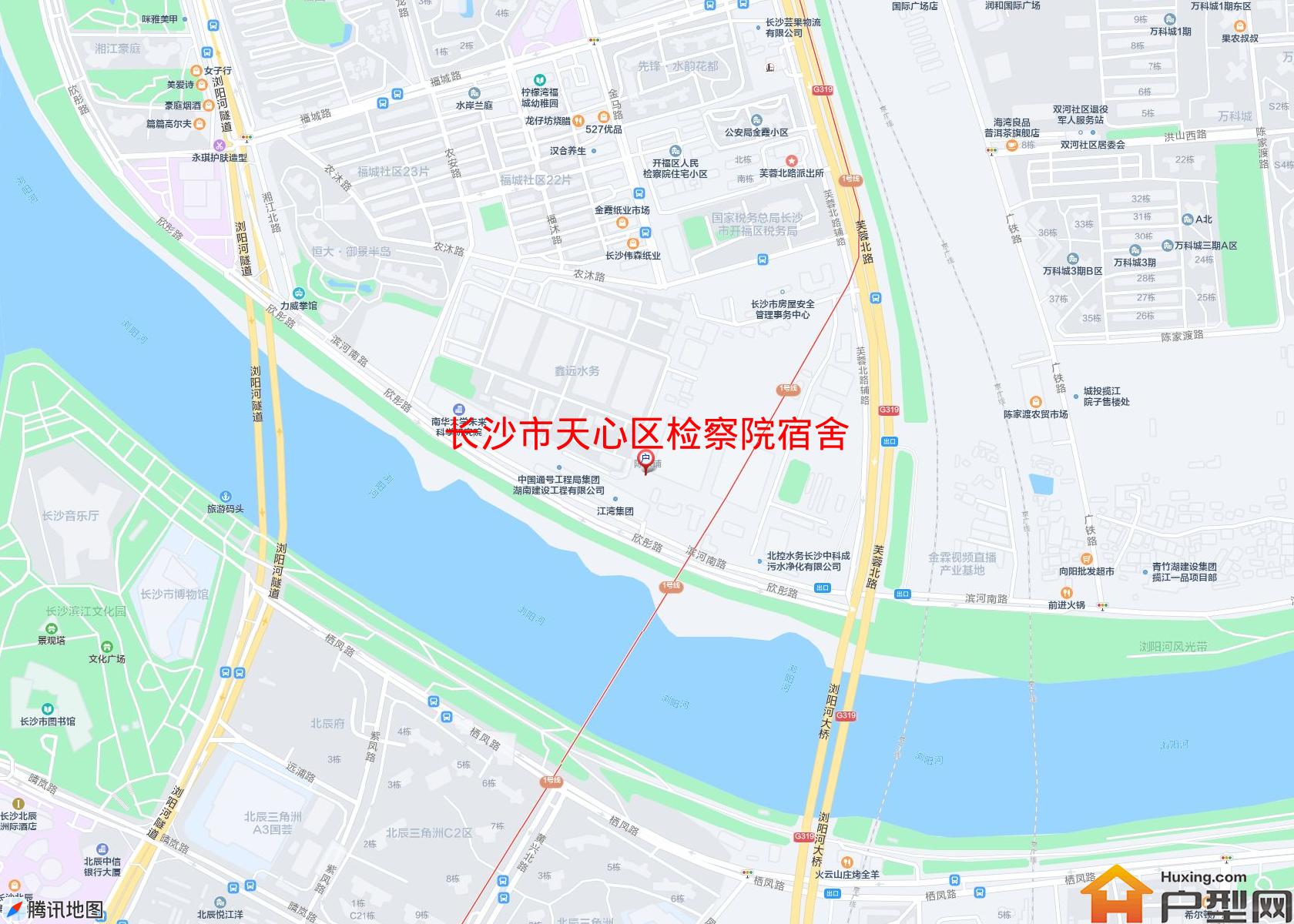 天心区检察院宿舍小区 - 户型网