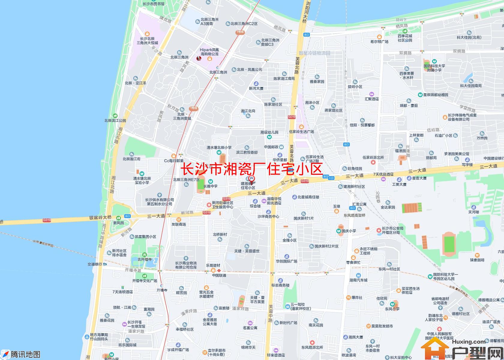 湘瓷厂住宅小区小区 - 户型网
